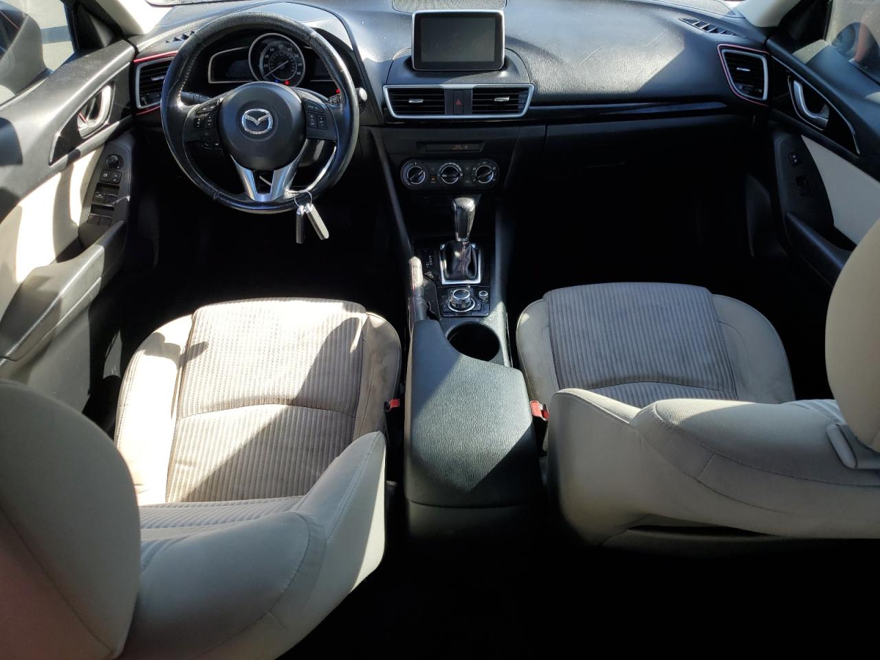 2015 Mazda 3 VIN JM1BM1V73F1254121 Copart auction photo, side / minor dent/scratches damage thumbnail 8