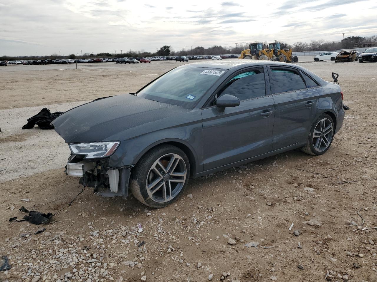 2018 Audi A3 VIN WAUAUGFF6J1054327 - Copart auction photo