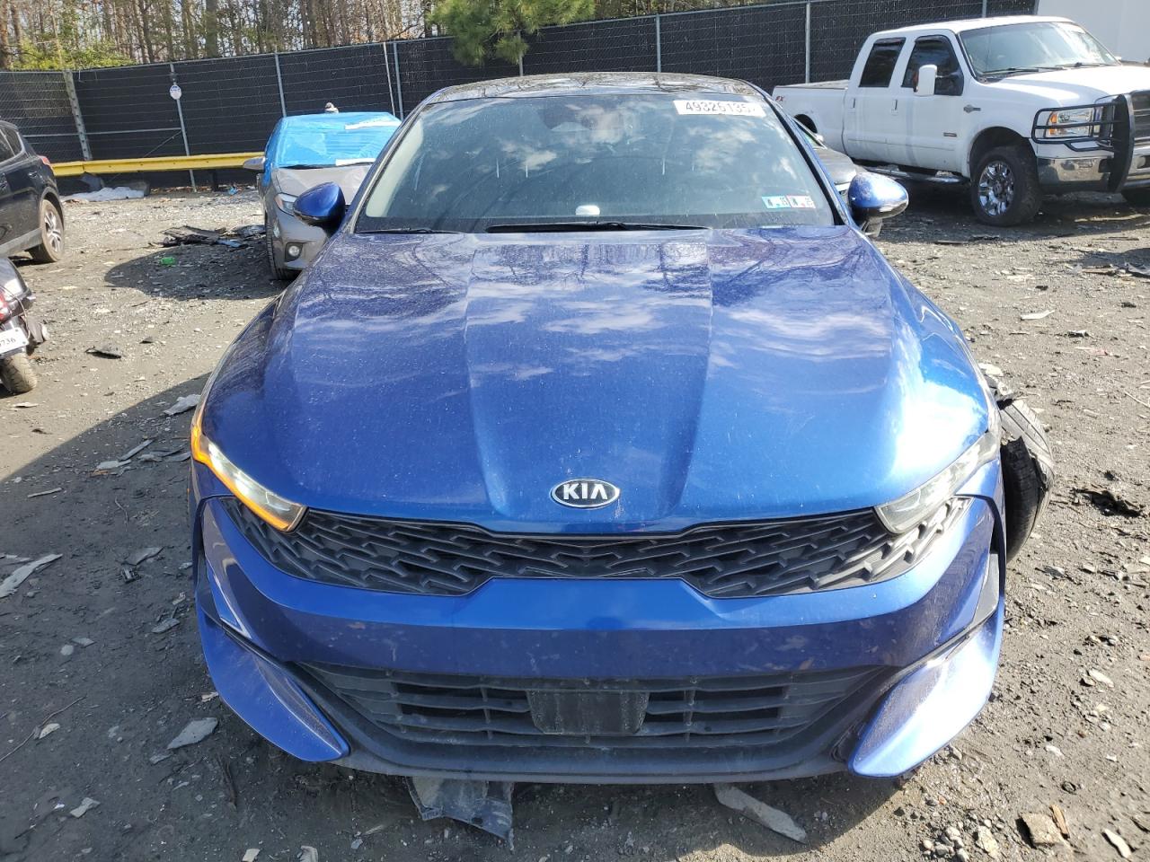 2021 KIA K5 VIN 5XXG64J27MG057806 Copart auction photo, front end / side damage thumbnail 5