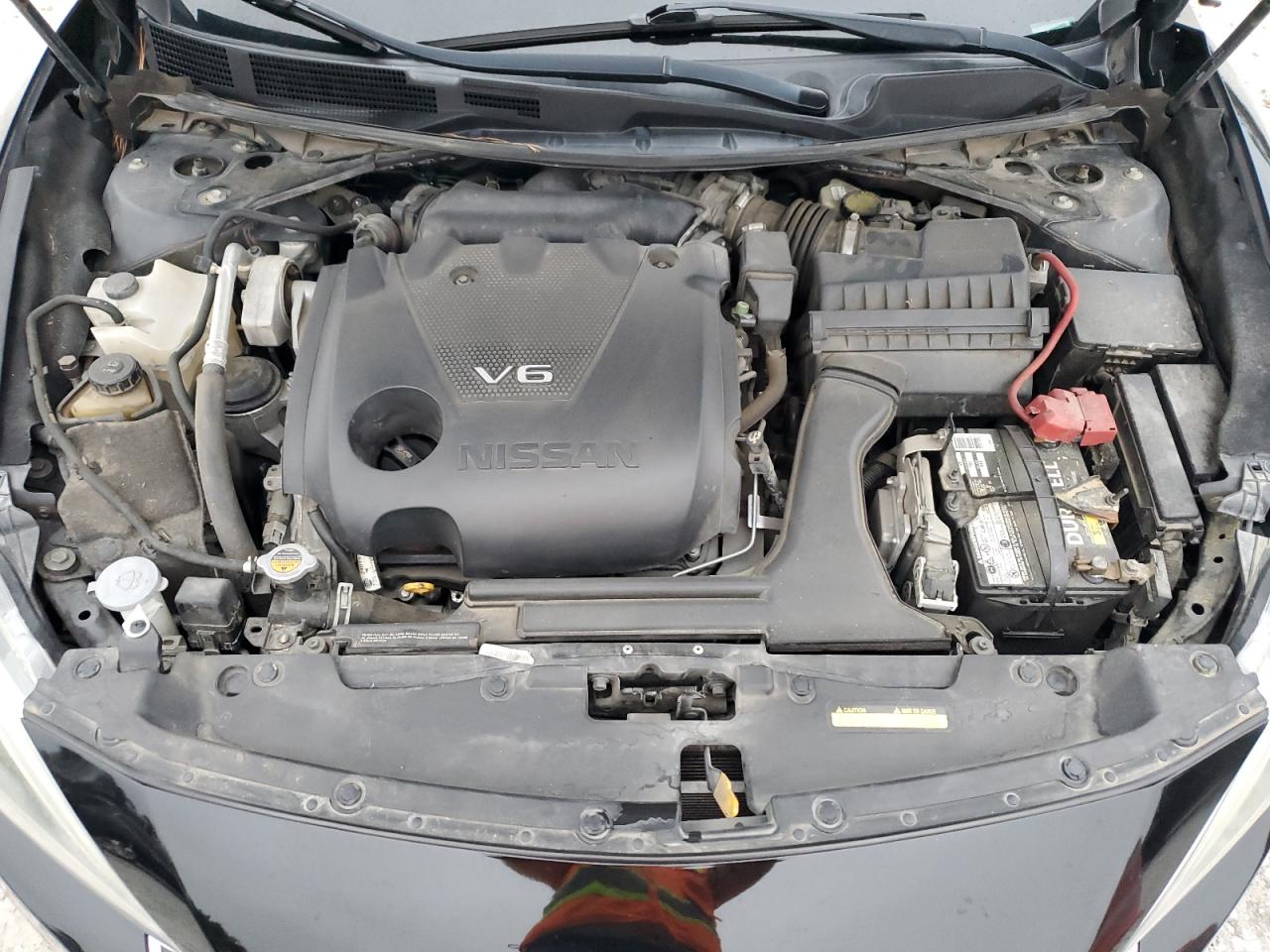2017 Nissan Maxima VIN 1N4AA6AP5HC441932 Copart auction photo, front end / side damage thumbnail 11