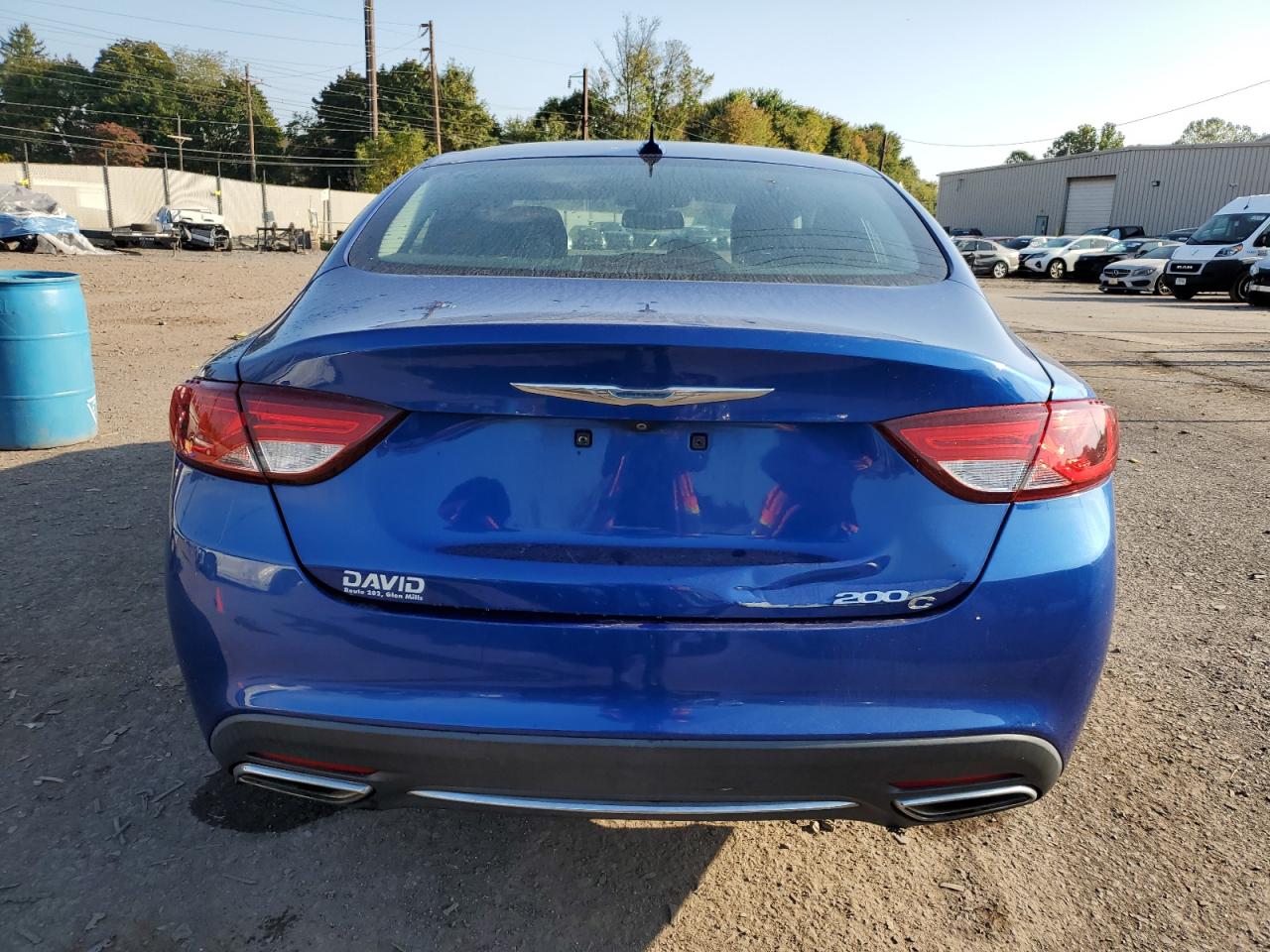2015 Chrysler 200 VIN 1C3CCCCG0FN643897 Copart auction photo, front end damage thumbnail 6