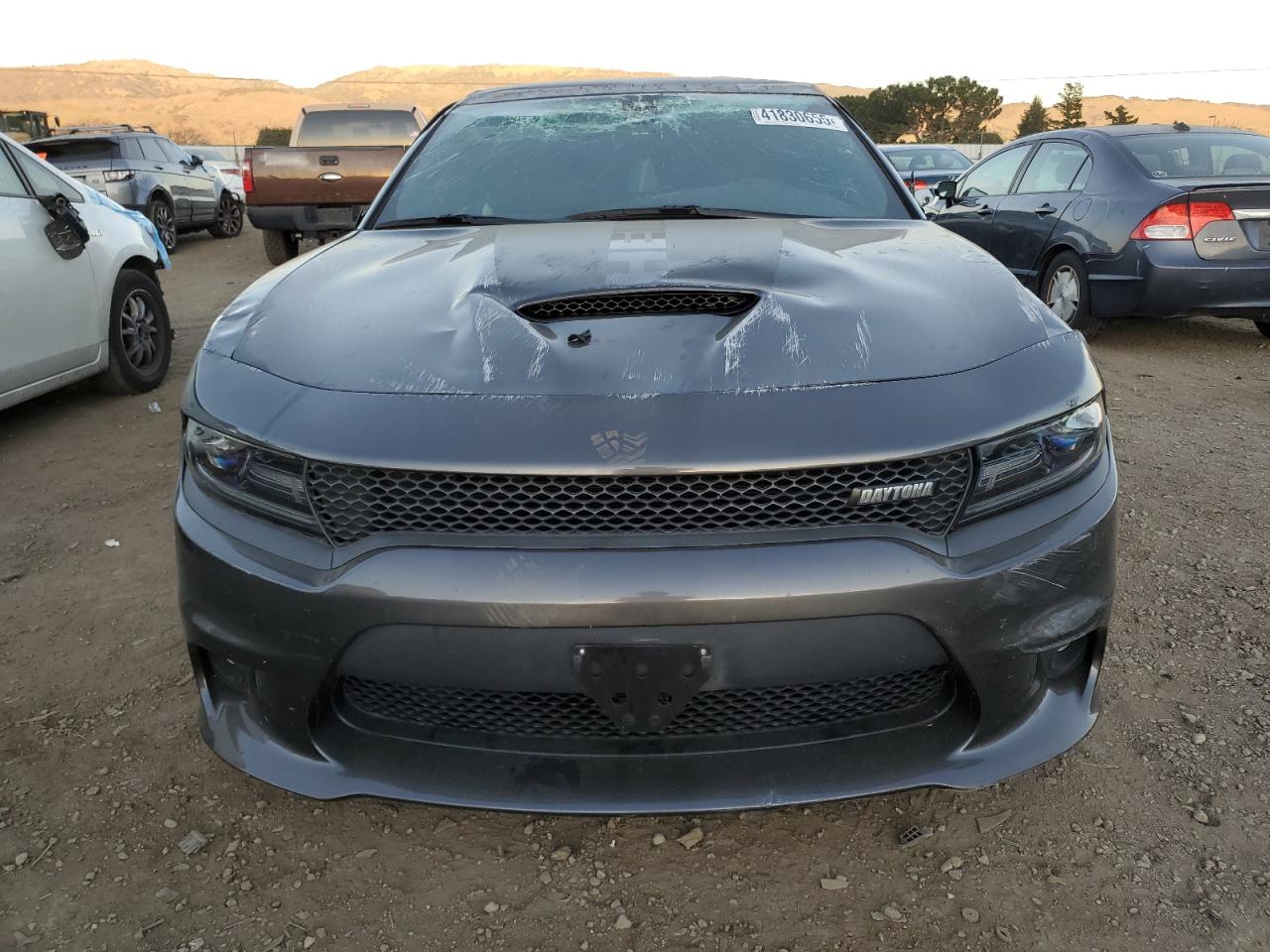 2017 Dodge Charger VIN 2C3CDXGJ9HH657917 Copart auction photo, all over damage thumbnail 5