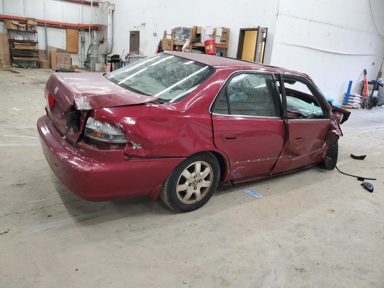 2002 Honda Accord VIN 1HGCG56652A030112 Copart auction photo, all over damage thumbnail 3