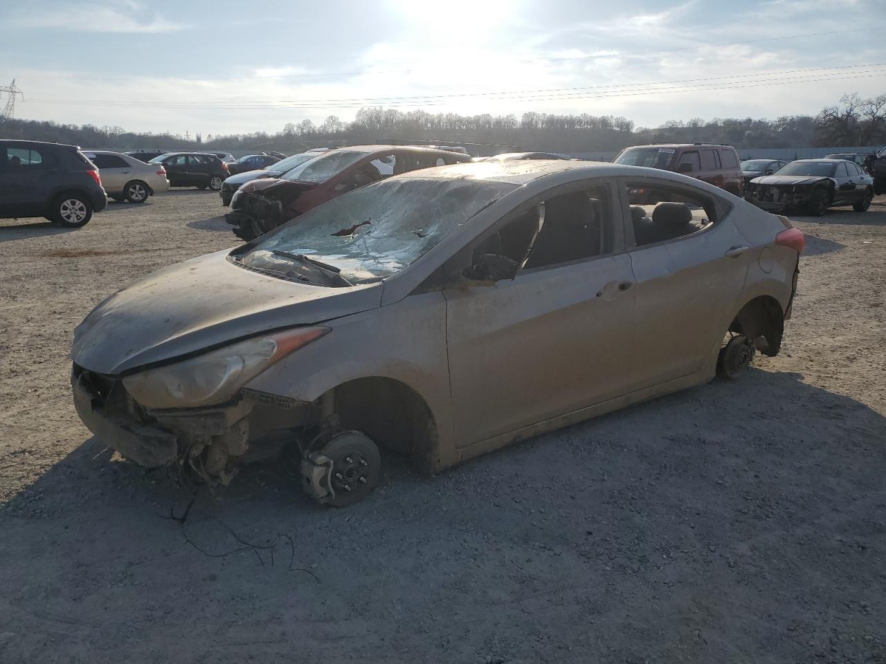 2013 Hyundai Elantra VIN KMHDH4AEXDU899746