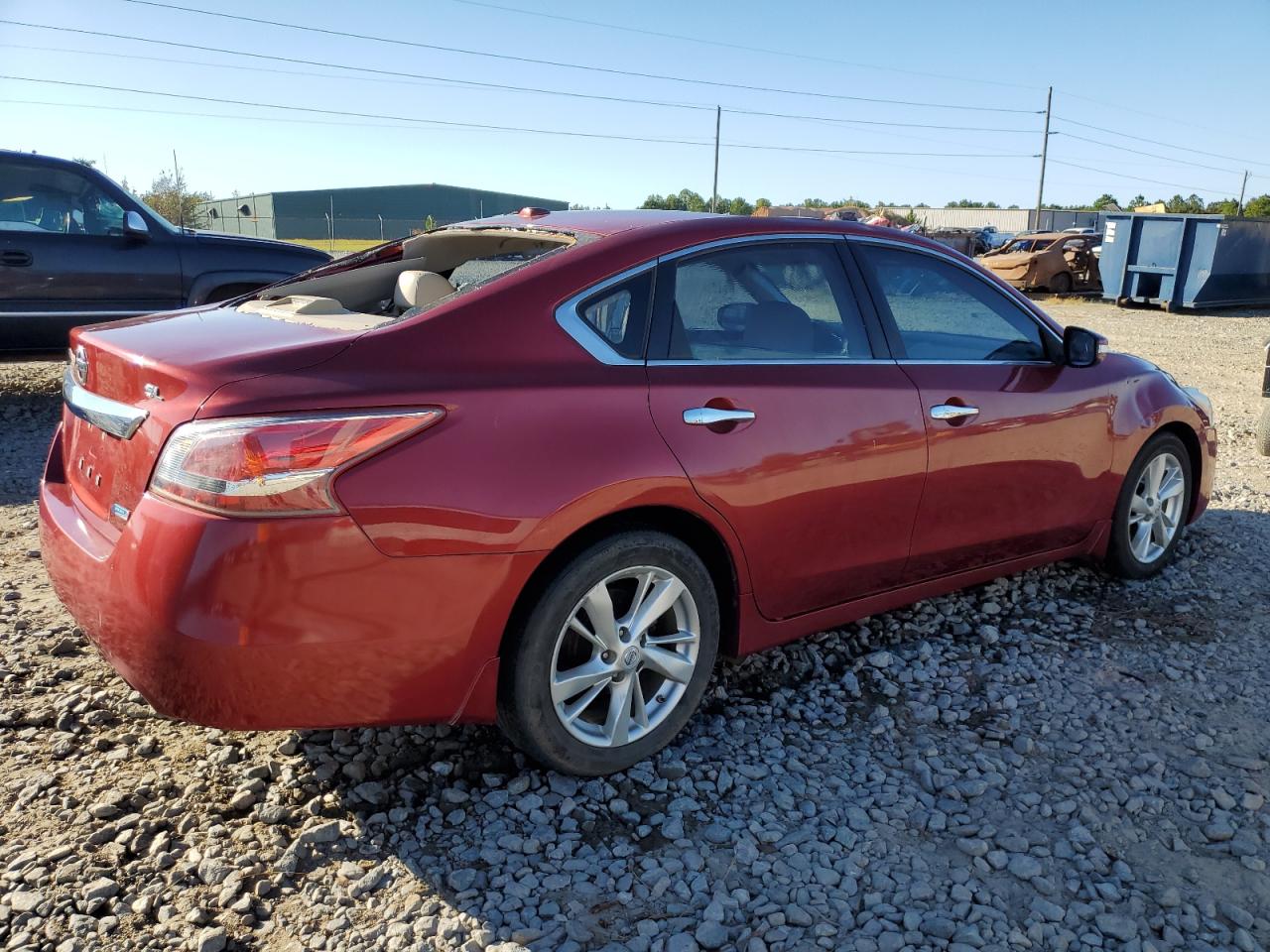 2013 Nissan Altima VIN 1N4AL3APXDN582552 Copart auction photo, vandalism / front end damage thumbnail 3
