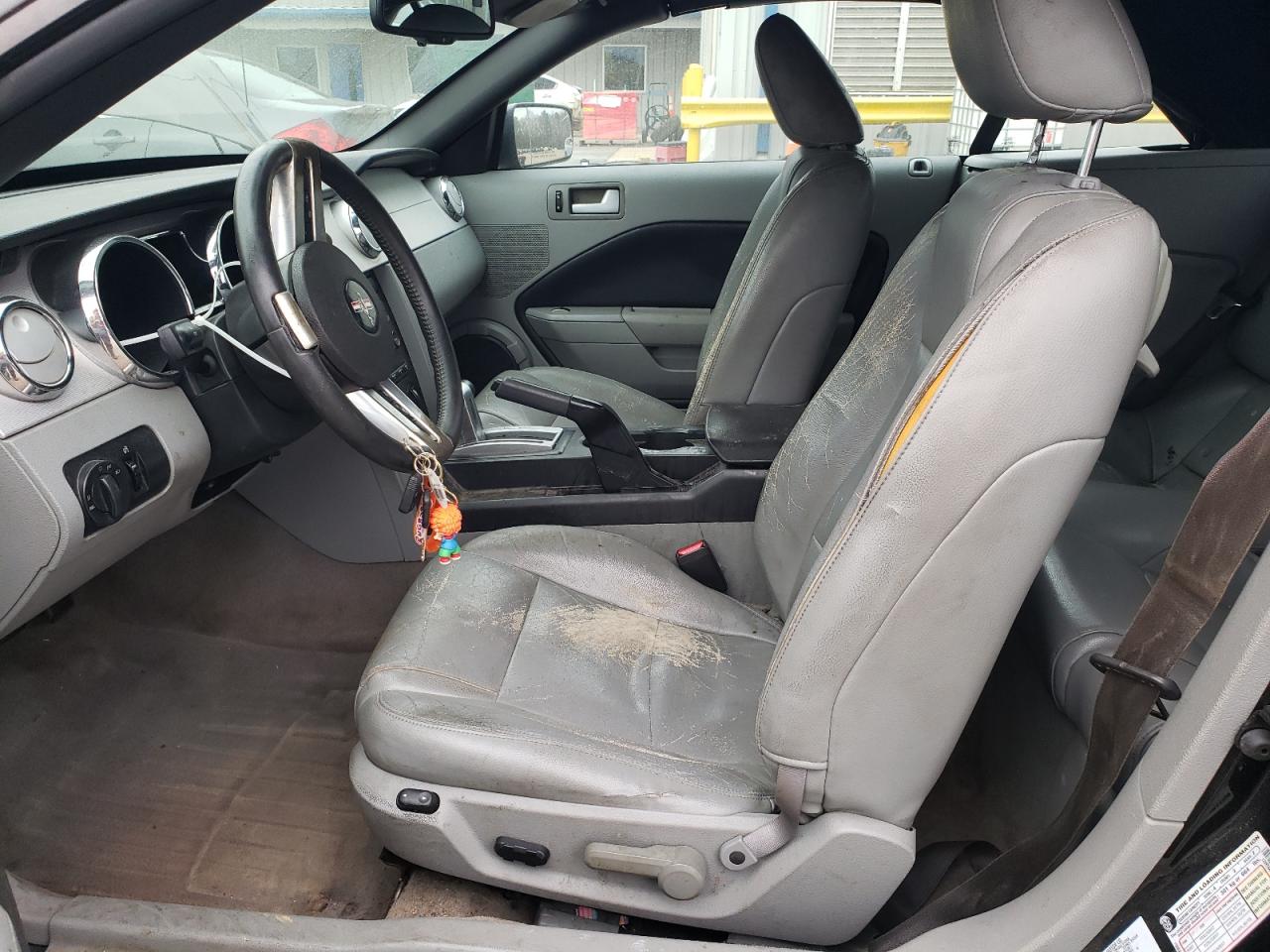 2007 Ford Mustang VIN 1ZVFT84NX75321155 Copart auction photo, front end damage thumbnail 7