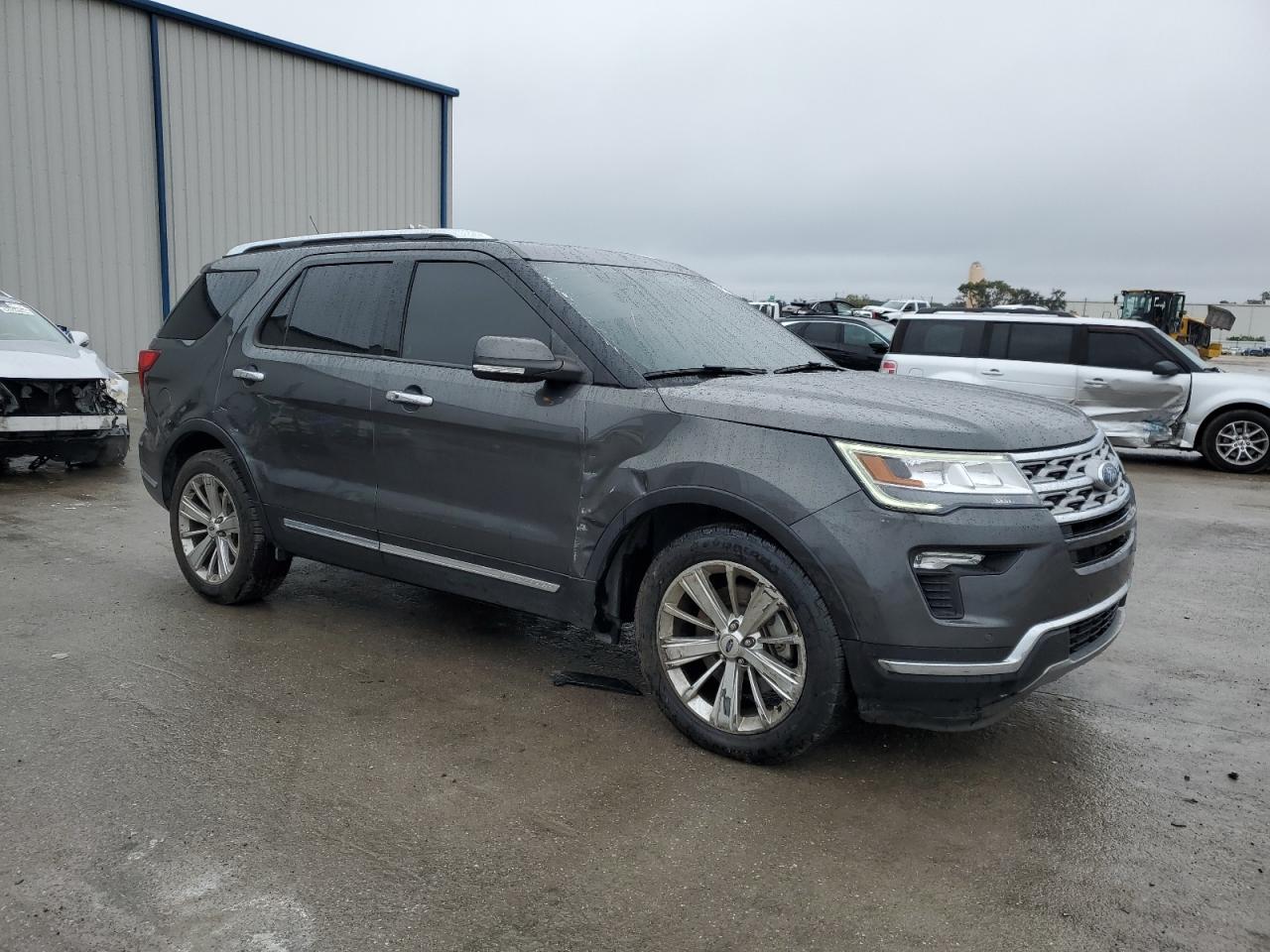 2019 Ford Explorer VIN 1FM5K7F86KGA11676 Copart auction photo, all over damage thumbnail 4