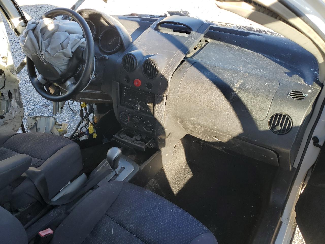 2007 Chevrolet Aveo VIN KL1TD66647B721766 Copart auction photo, all over damage thumbnail 8