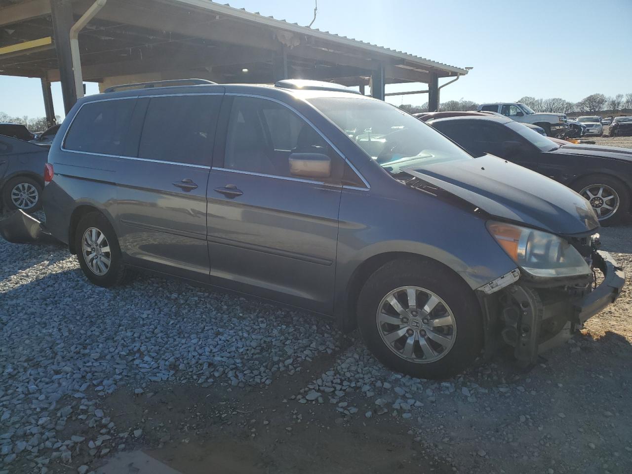 2010 Honda Odyssey VIN 5FNRL3H74AB029098 Copart auction photo, front end damage thumbnail 4