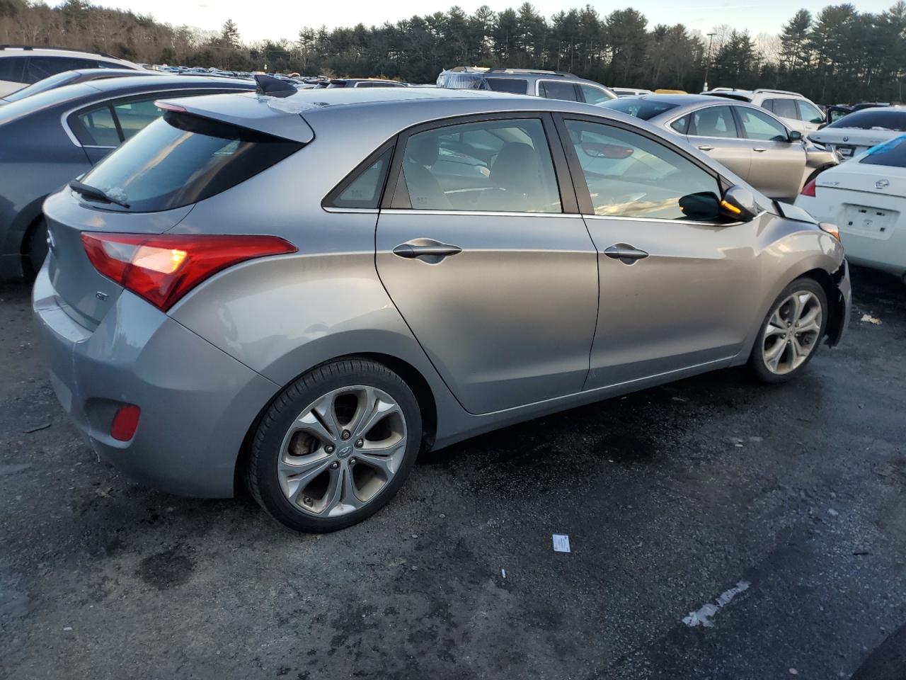 2013 Hyundai Elantra VIN KMHD35LE0DU098096 Copart auction photo, front end damage thumbnail 3