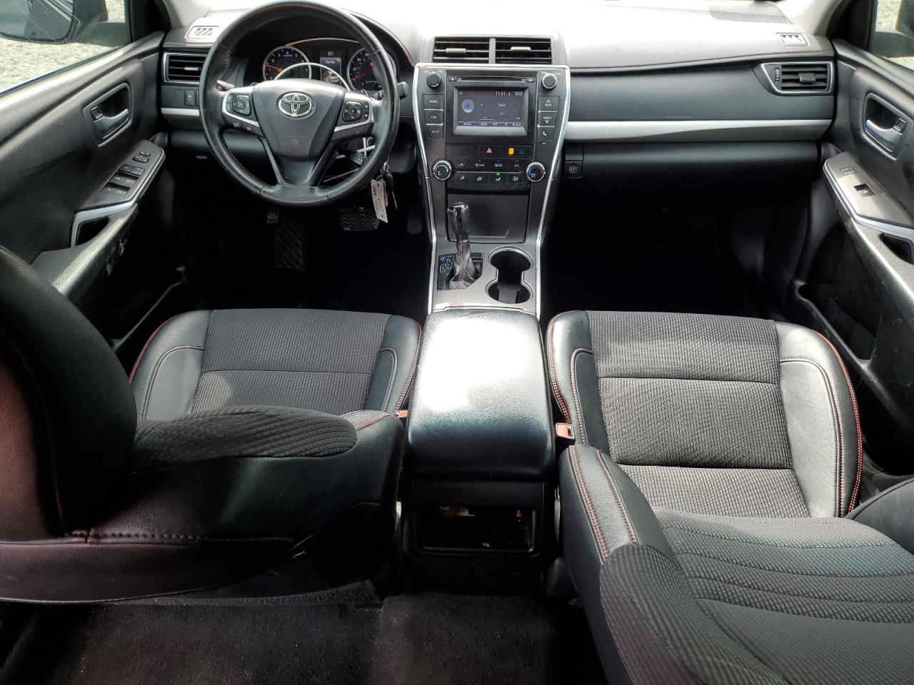2017 Toyota Camry VIN 4T1BF1FK7HU411403 Copart auction photo, side / front end damage thumbnail 8
