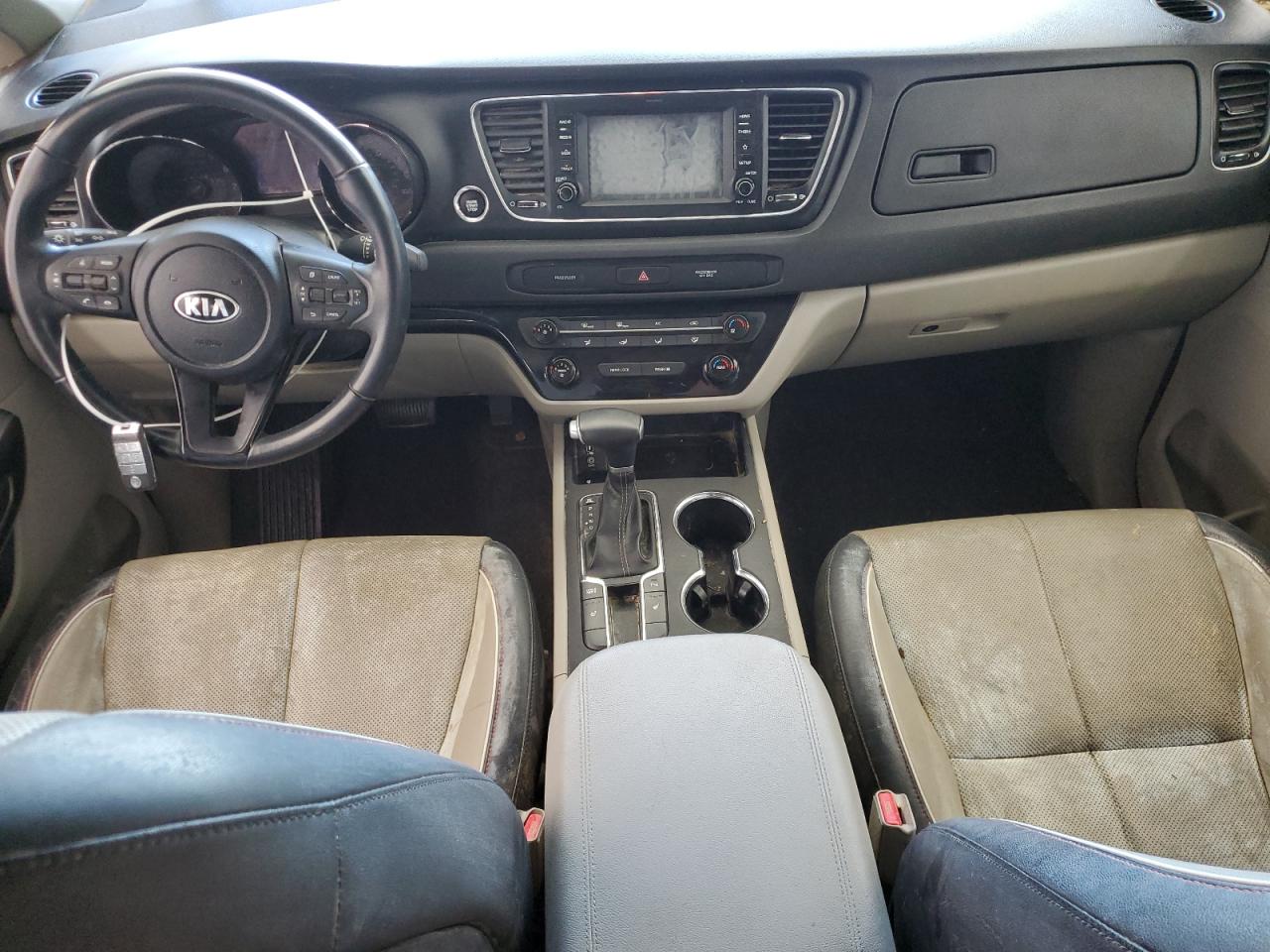 2019 KIA Sedona VIN KNDMB5C14K6556826 Copart auction photo, water/flood / minor dent/scratches damage thumbnail 8