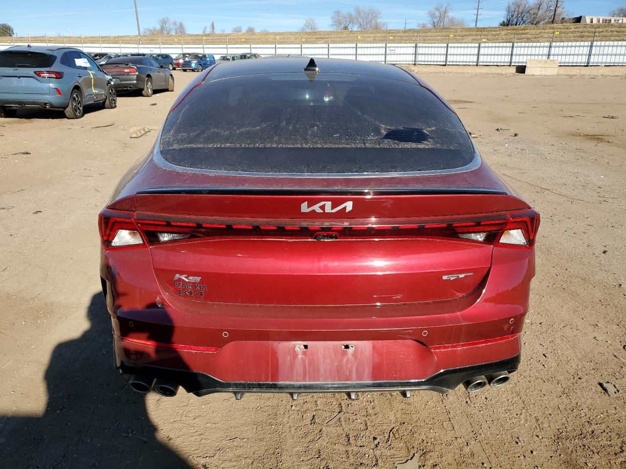2022 KIA K5 VIN 5XXG44J84NG134191 Copart auction photo, hail damage thumbnail 6