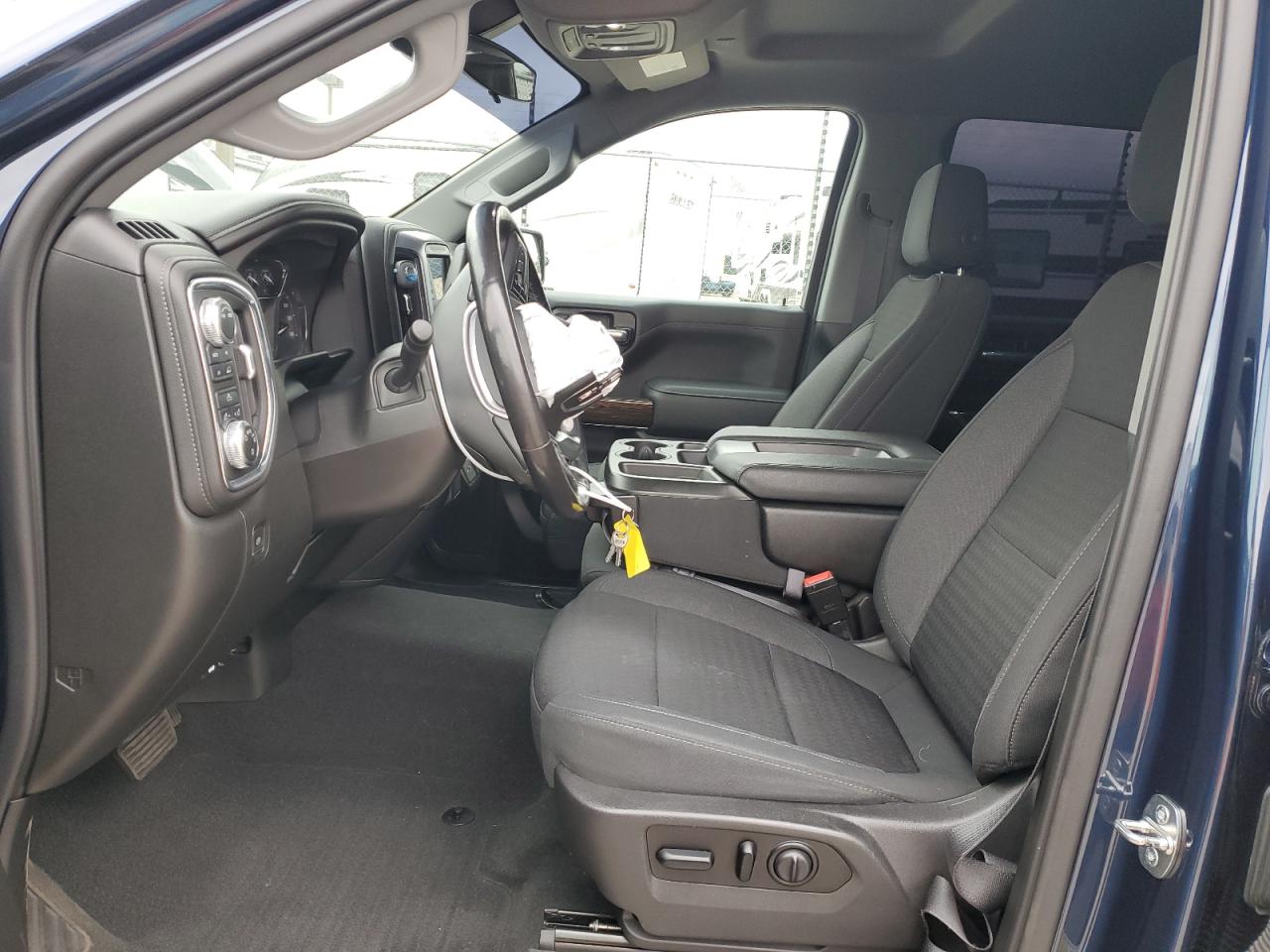 2021 GMC Sierra VIN 1GTU9BED5MZ385328 Copart auction photo, front end damage thumbnail 7