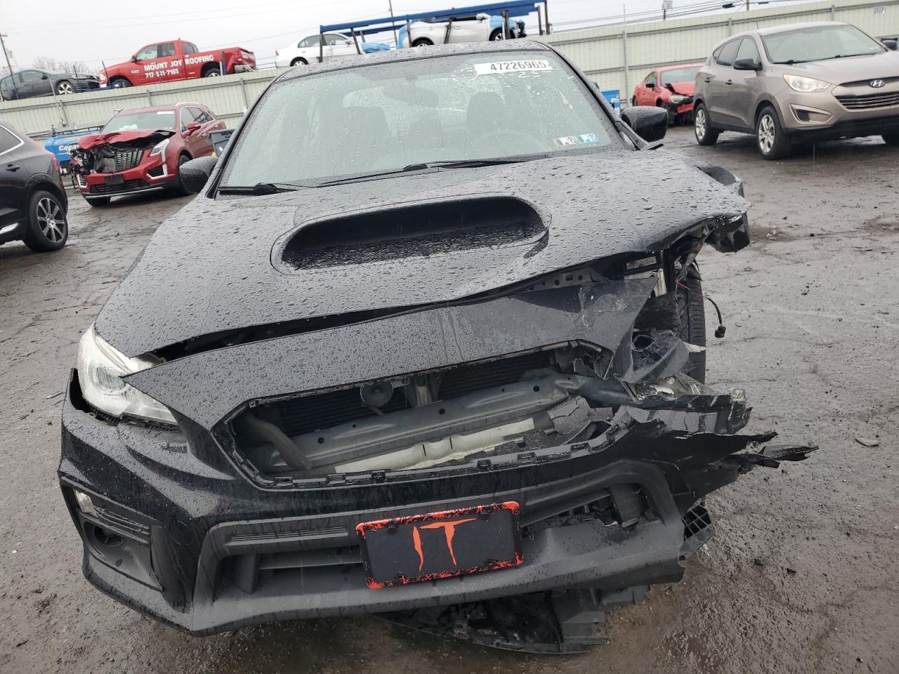 2019 Subaru WRX VIN JF1VA1A65K9815844 Copart auction photo, front end / side damage thumbnail 5
