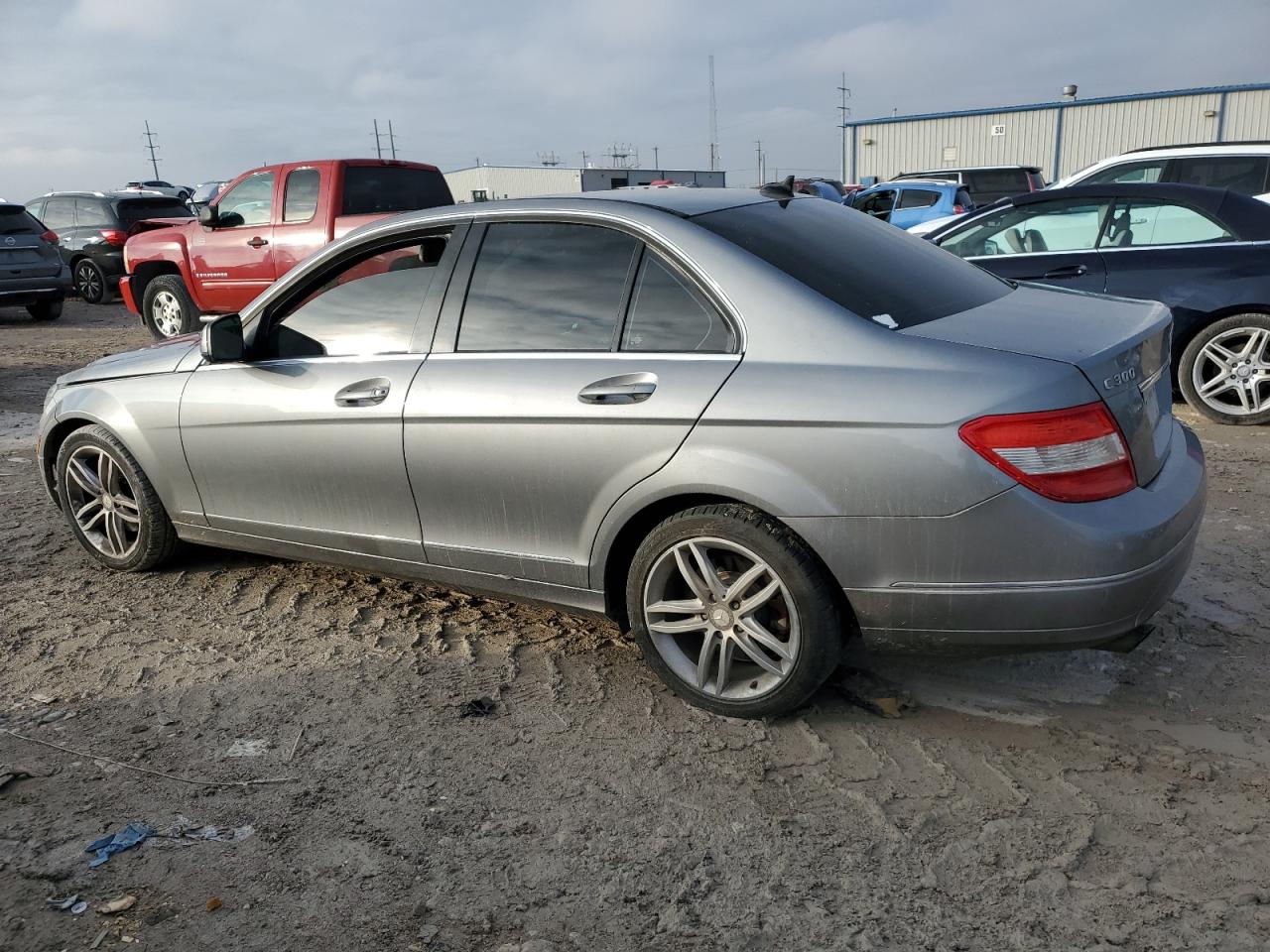 2009 Mercedes-Benz C-klasse VIN WDDGF54X19R045724 Copart auction photo, mechanical / undercarriage damage thumbnail 2