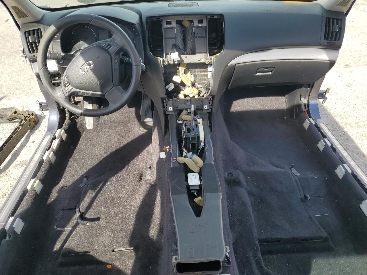 2011 Infiniti G VIN JN1CV6AP9BM302253 Copart auction photo, vandalism / all over damage thumbnail 8