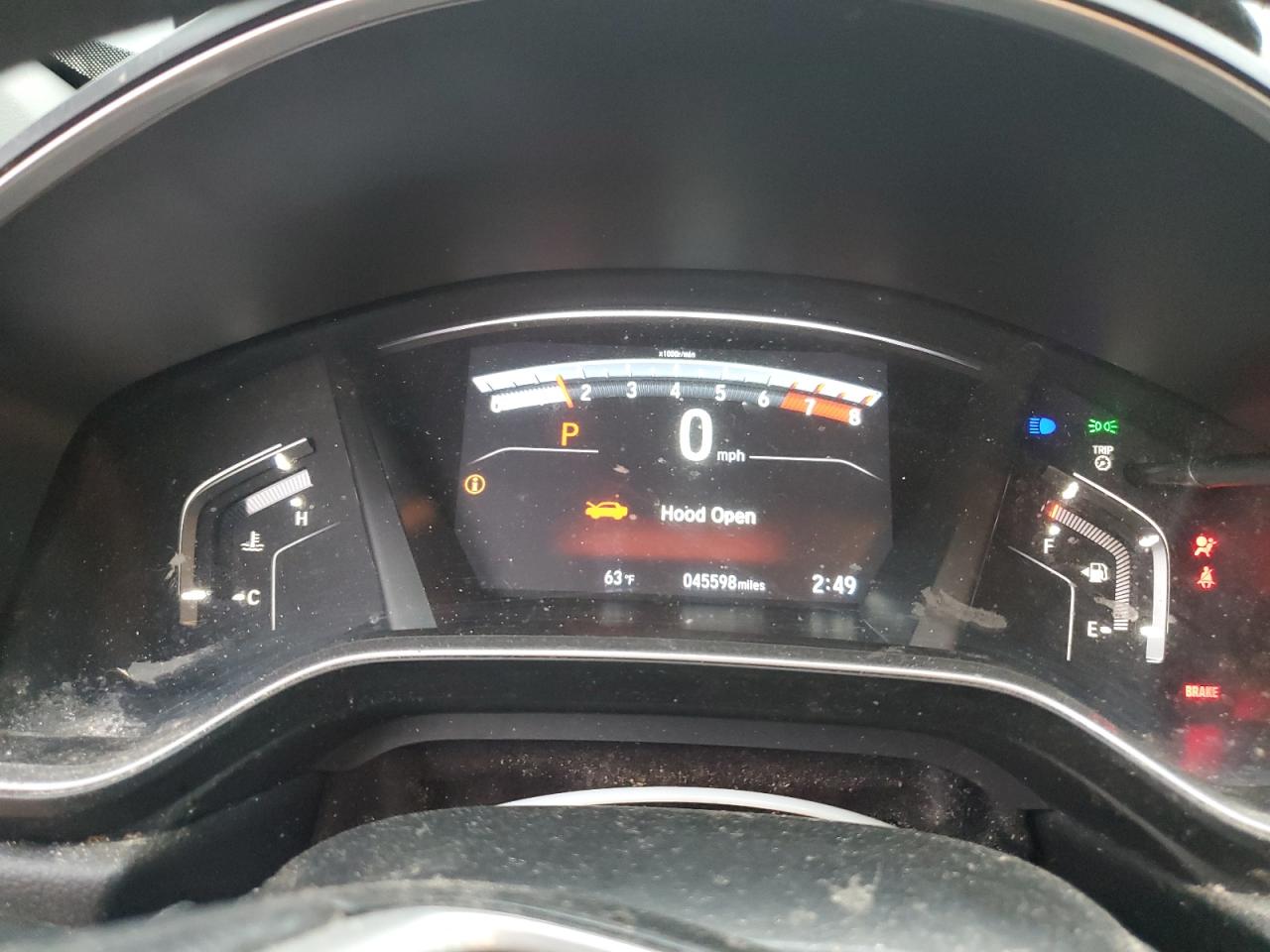 2020 Honda CR-V VIN 5J6RW1H54LA004802 Copart auction photo, front end damage thumbnail 9
