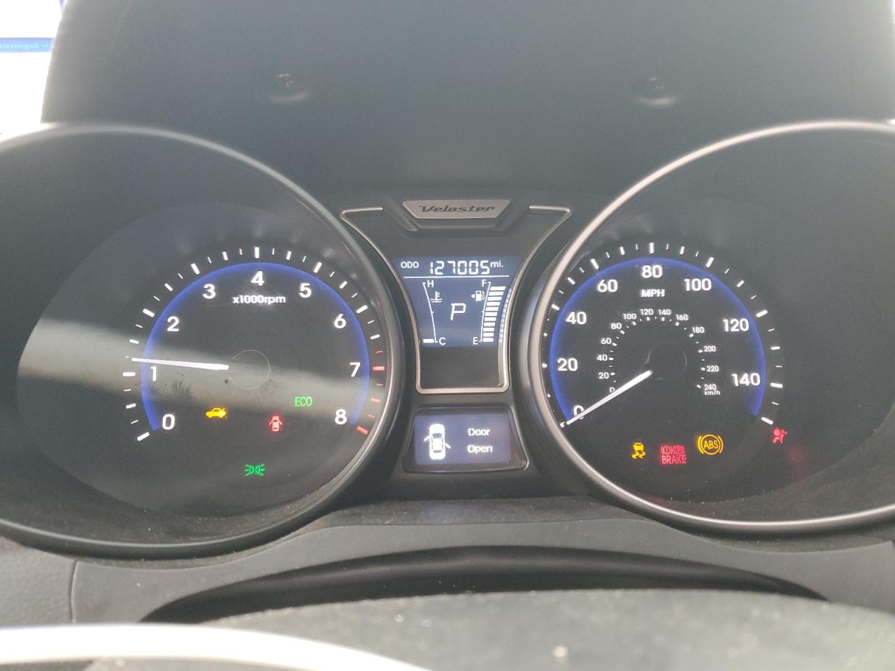 2014 Hyundai Veloster VIN KMHTC6AE2EU212265 Copart auction photo, rear end damage thumbnail 9