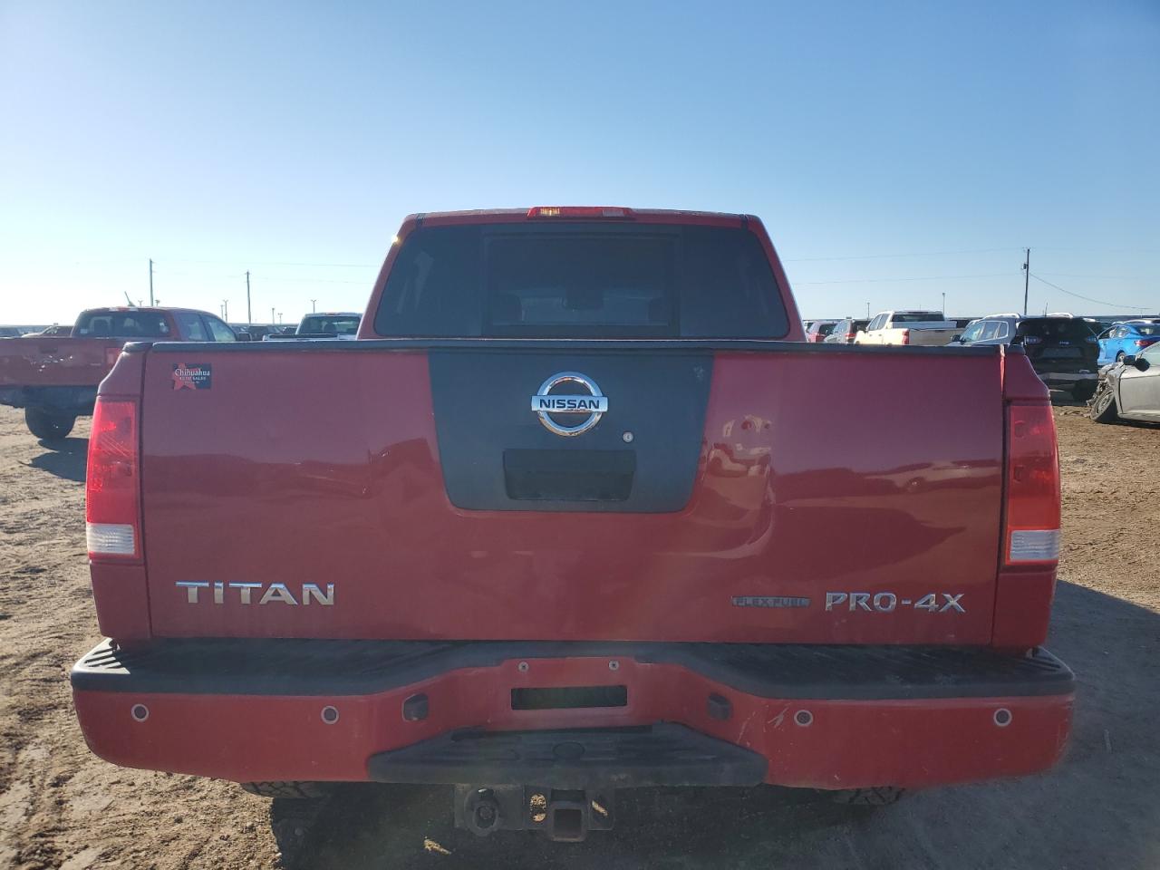 2012 Nissan Titan VIN 1N6BA0EC3CN313069 Copart auction photo, front end damage thumbnail 6