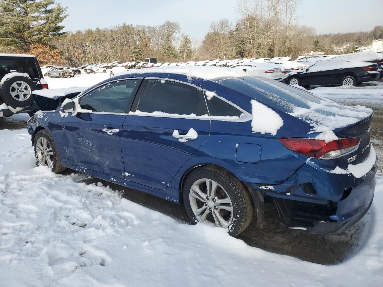 2018 Hyundai Sonata VIN 5NPE34AF9JH612354 Copart auction photo, all over damage thumbnail 2