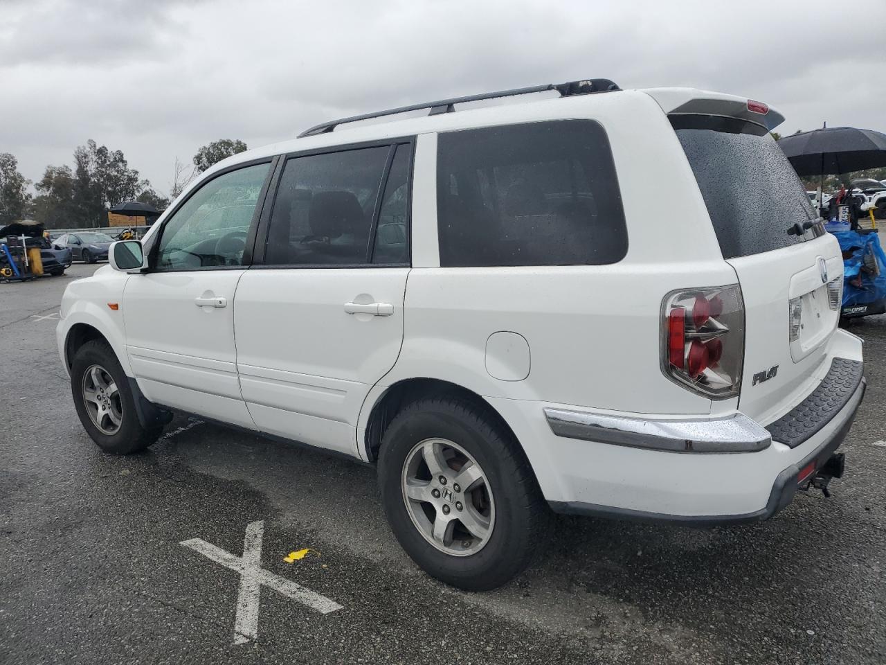 2006 Honda Pilot VIN 5FNYF28556B026374 Copart auction photo, front end / minor dent/scratches damage thumbnail 2