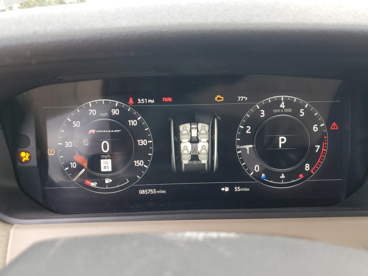 2018 Land Rover Range Rover VIN SALYL2RX7JA748528 Copart auction photo, mechanical / all over damage thumbnail 9