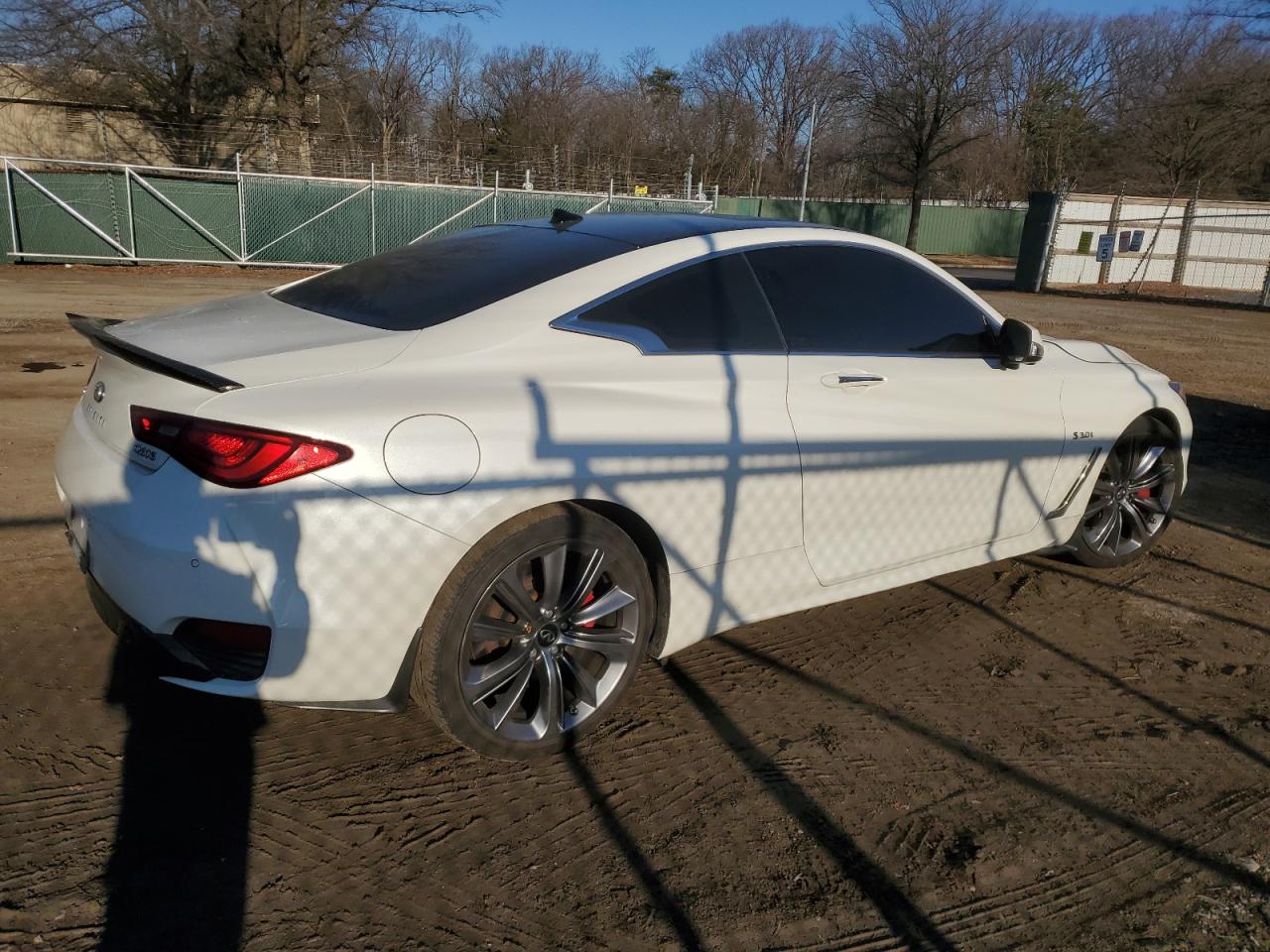 2017 Infiniti Q60 VIN JN1FV7EL9HM702204 Copart auction photo, vandalism damage thumbnail 3