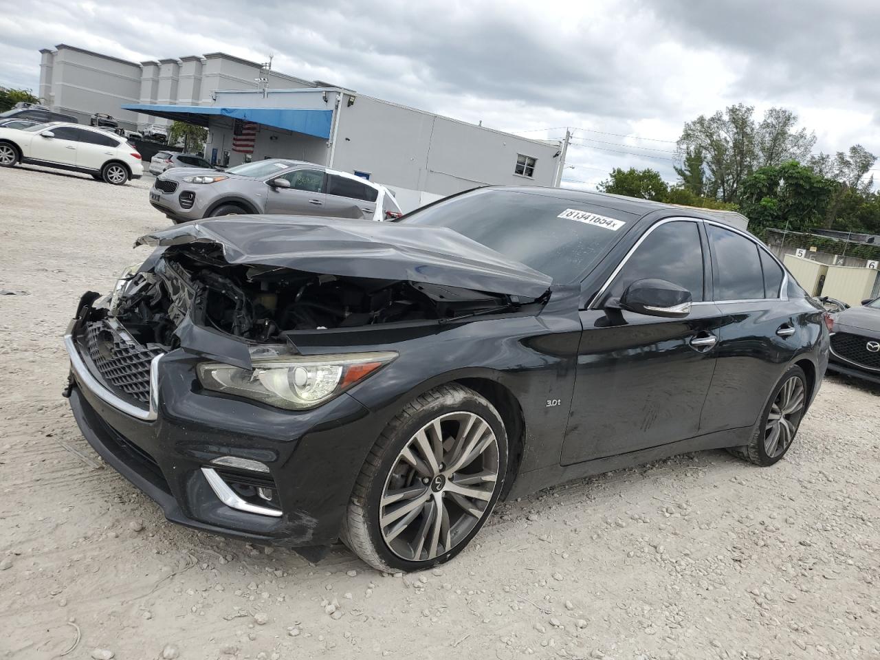 2018 Infiniti Q50 VIN JN1EV7AR6JM440704