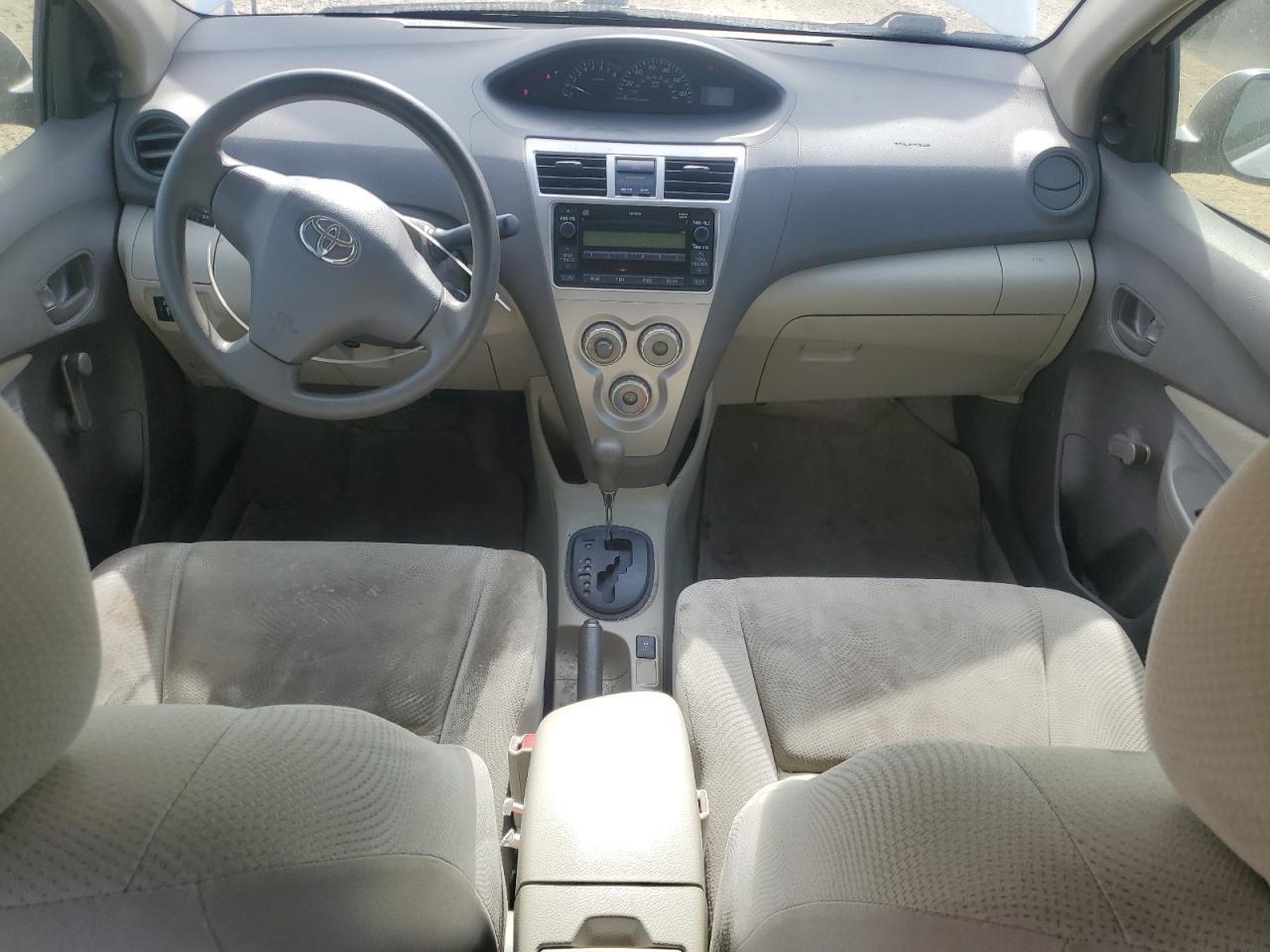 2010 Toyota Yaris VIN JTDBT4K31A4062709 Copart auction photo, rear end / minor dent/scratches damage thumbnail 8