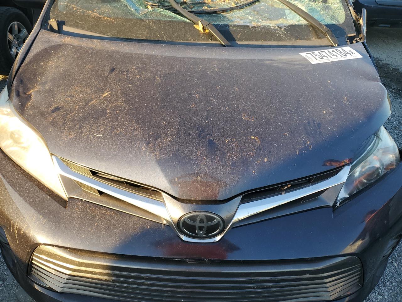 2018 Toyota Sienna VIN 5TDYZ3DC1JS920541 Copart auction photo, all over damage thumbnail 12