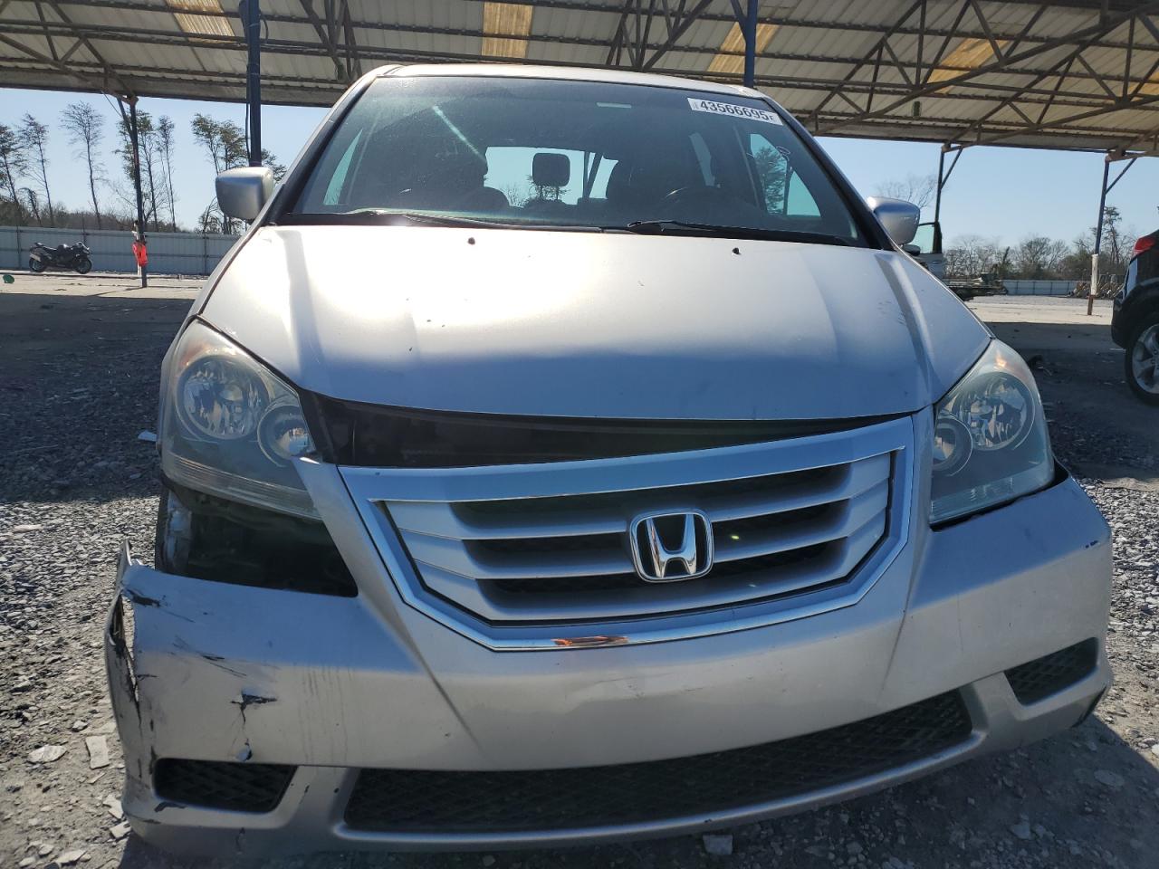 2010 Honda Odyssey VIN 5FNRL3H77AB018130 Copart auction photo, rear end / front end damage thumbnail 5