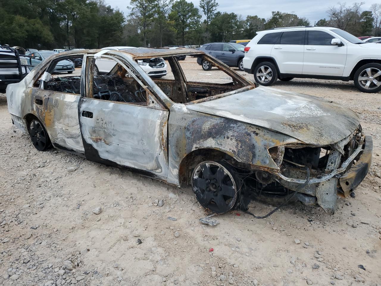2001 Toyota Avalon VIN 4T1BF28B01U177064 Copart auction photo, burn damage thumbnail 4