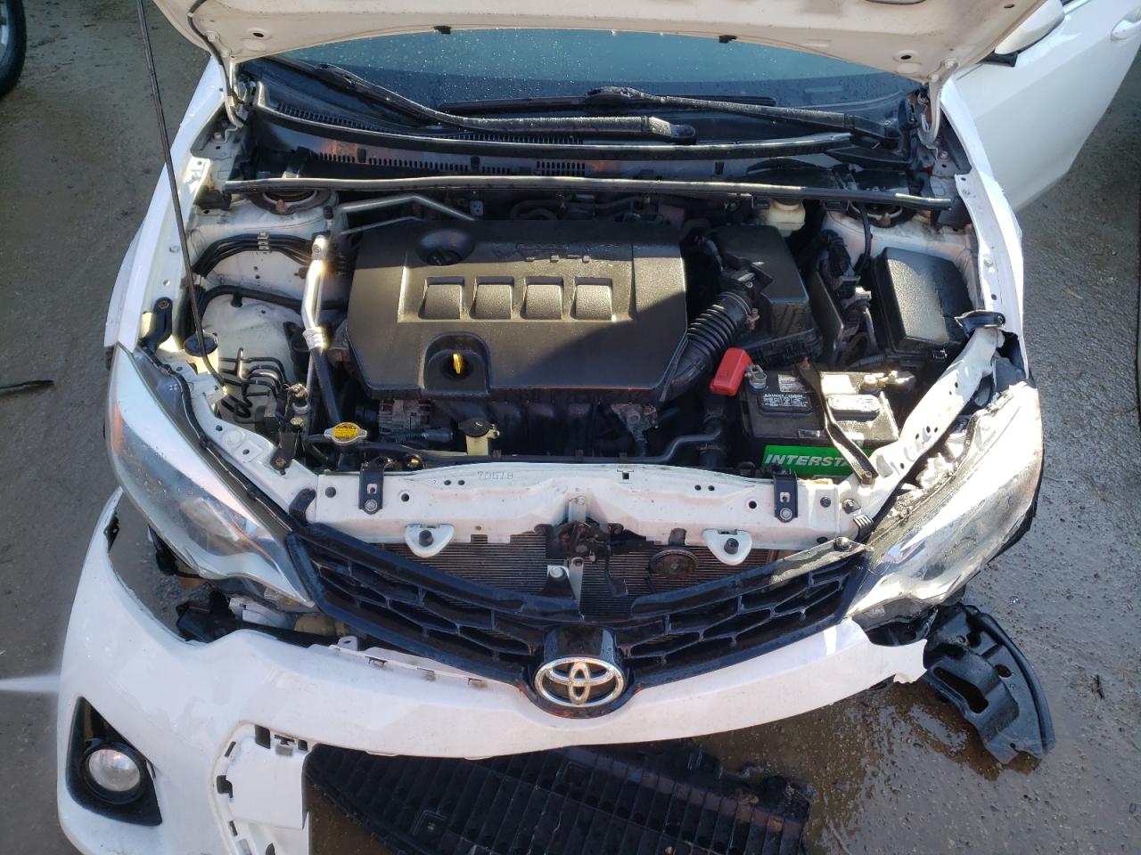 2015 Toyota Corolla VIN 2T1BURHE3FC339870 Copart auction photo, front end damage thumbnail 11