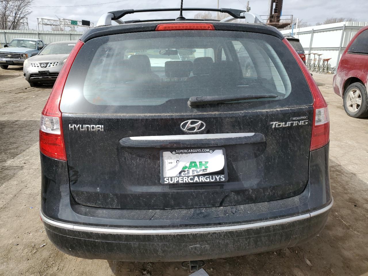 2012 Hyundai Elantra VIN KMHDC8AE2CU136074 Copart auction photo, front end damage thumbnail 6