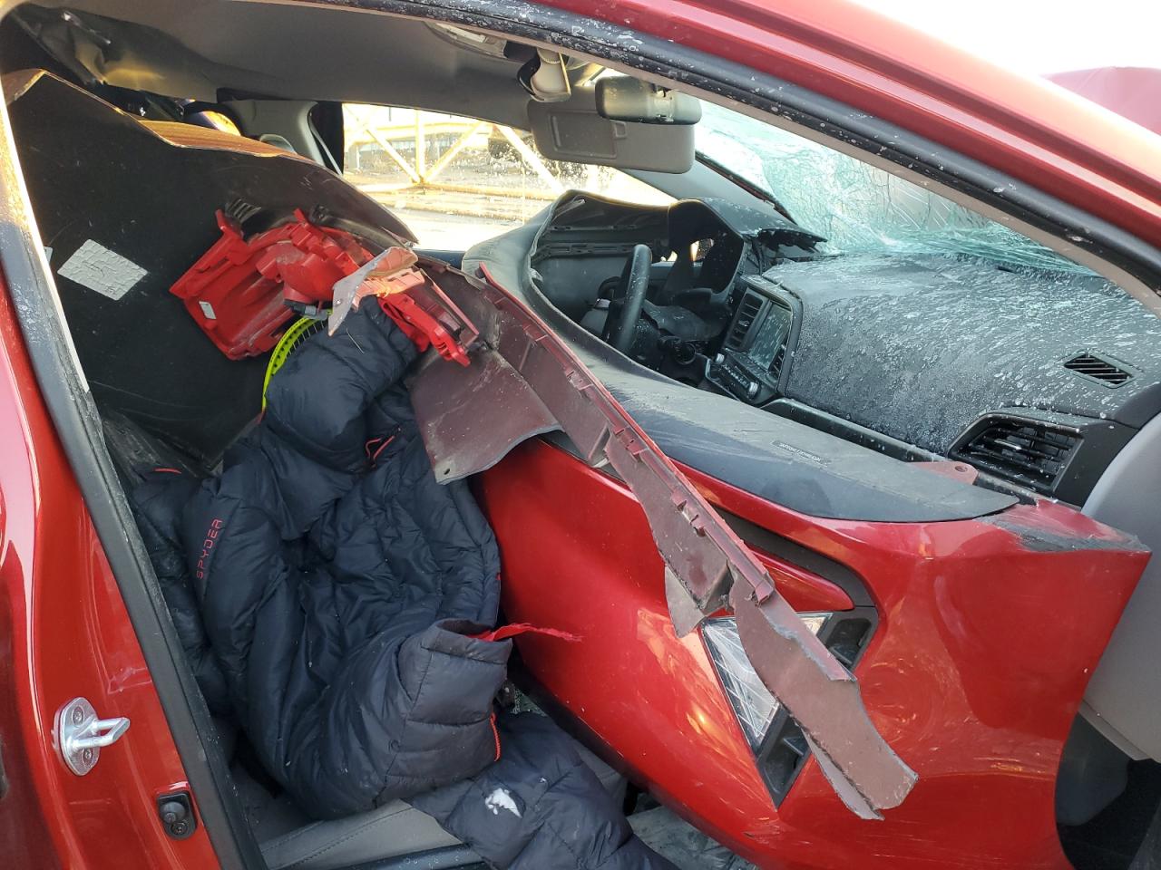 2019 Hyundai Elantra VIN 5NPD84LF1KH464101 Copart auction photo, all over damage thumbnail 7