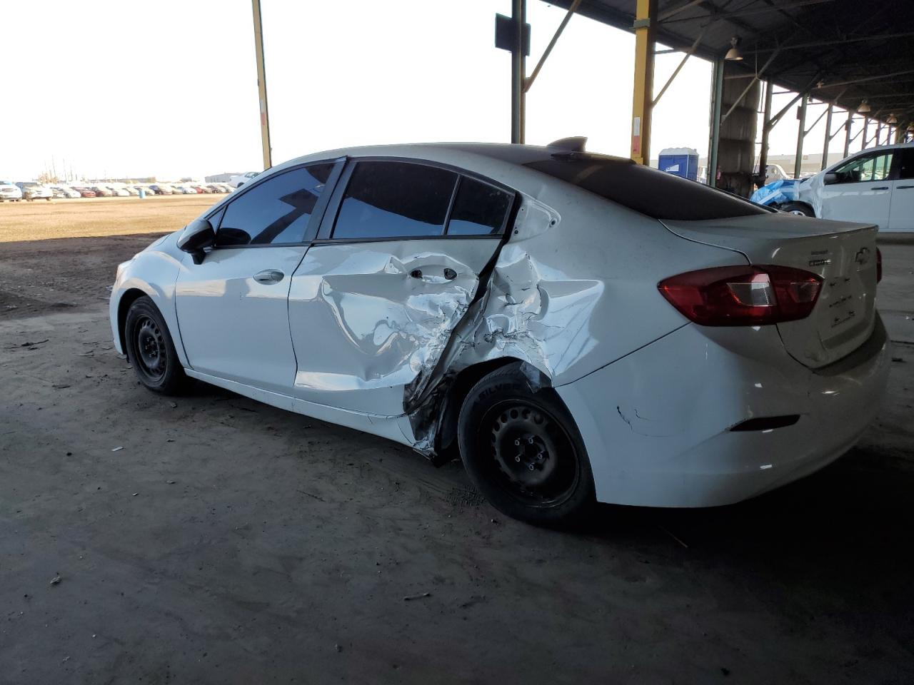 2016 Chevrolet Cruze VIN 1G1BC5SM0G7242763 Copart auction photo, side / mechanical damage thumbnail 2