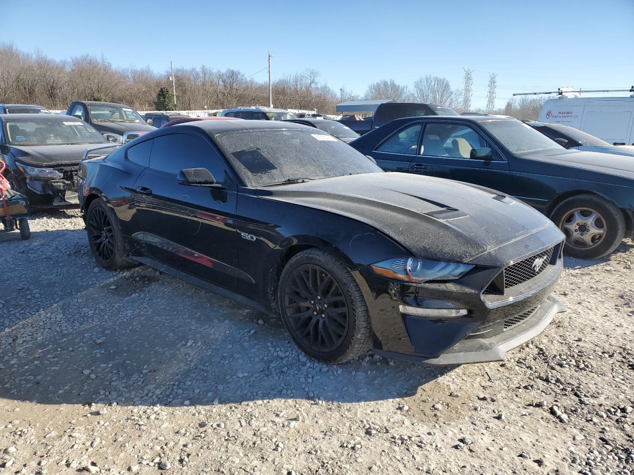 2020 Ford Mustang VIN 1FA6P8CF4L5102788 Copart auction photo, rear end damage thumbnail 4
