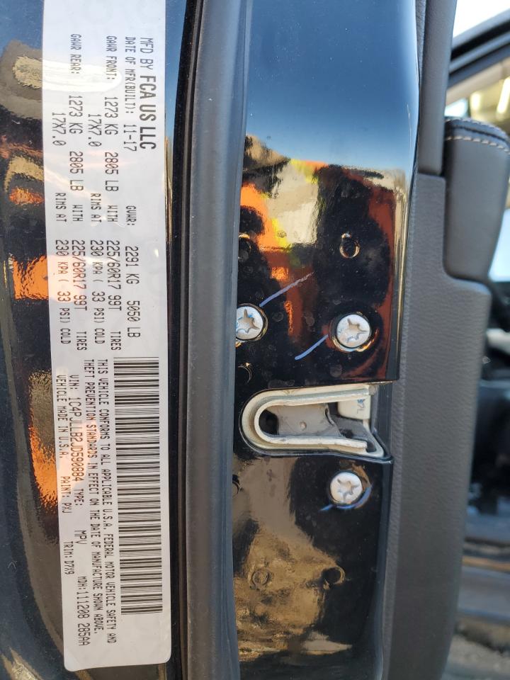 2018 Jeep Grand Cherokee VIN 1C4PJLLB2JD590884 Copart auction photo, frame damage / front end damage thumbnail 14
