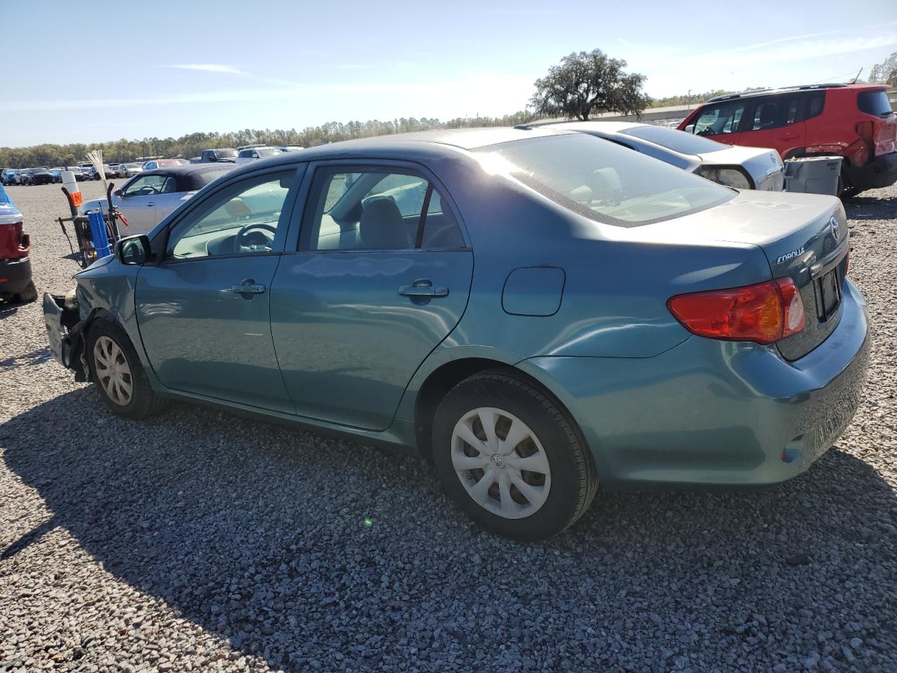 2009 Toyota Corolla VIN JTDBL40E199080825 Copart auction photo, front end / side damage thumbnail 2