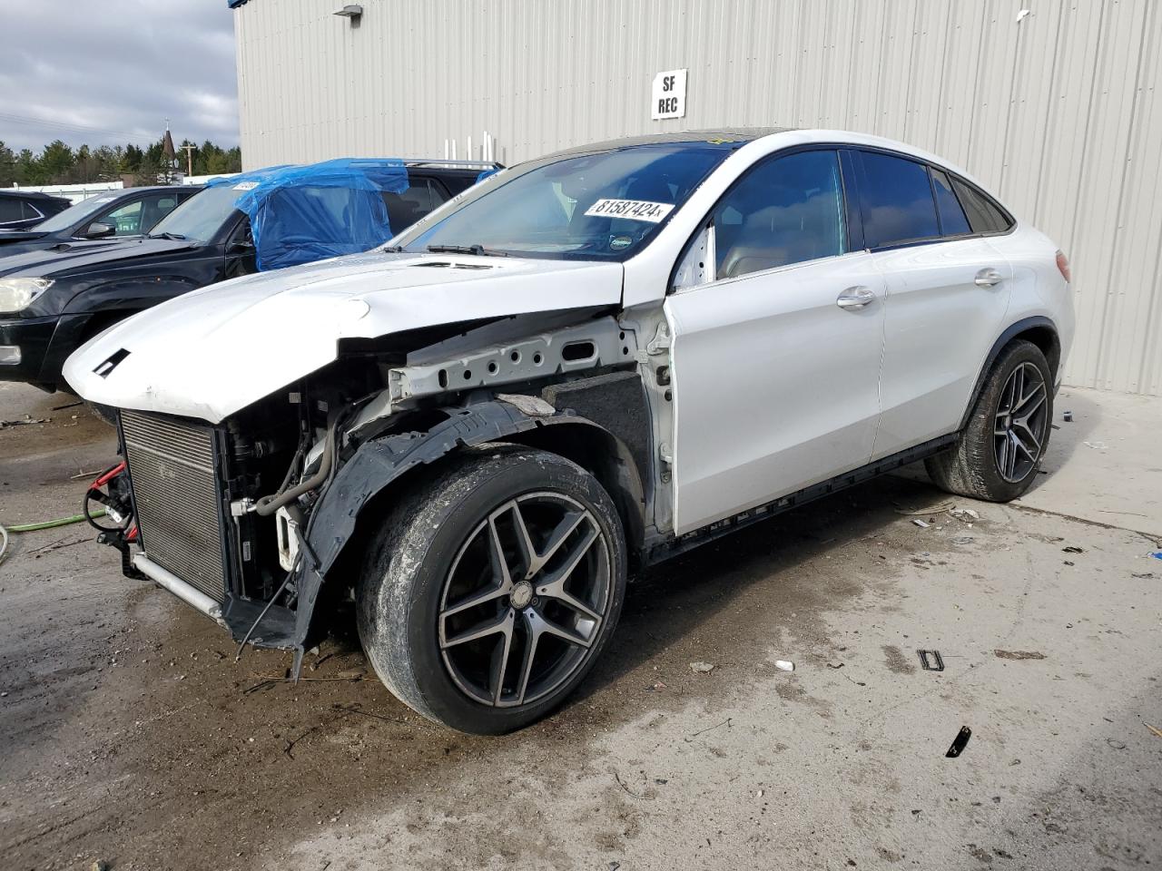 2016 Mercedes-Benz GLE VIN 4JGED6EB2GA012495