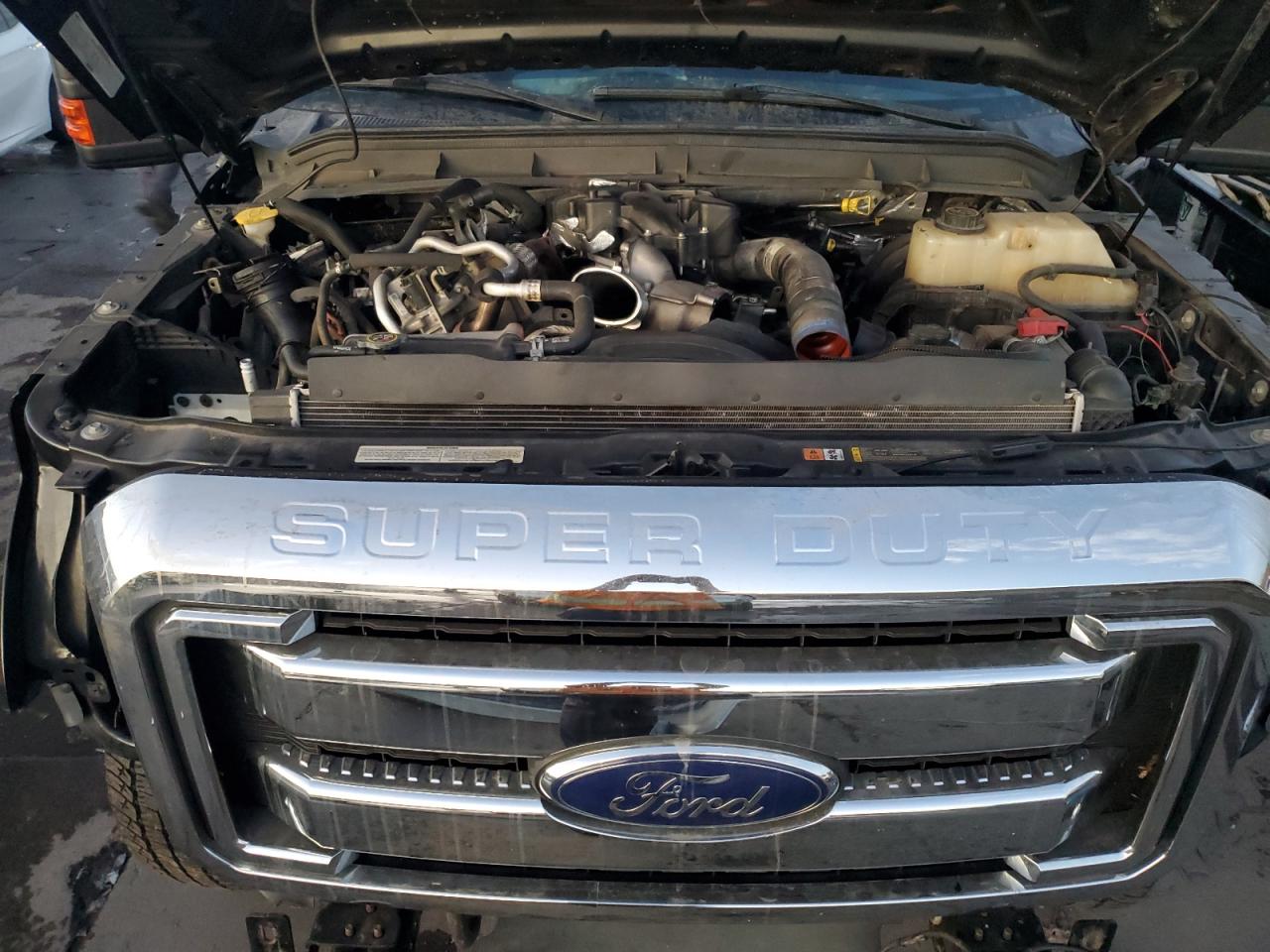2016 Ford F350 VIN 1FT8W3BT3GEC78902 Copart auction photo, front end / vandalism damage thumbnail 11