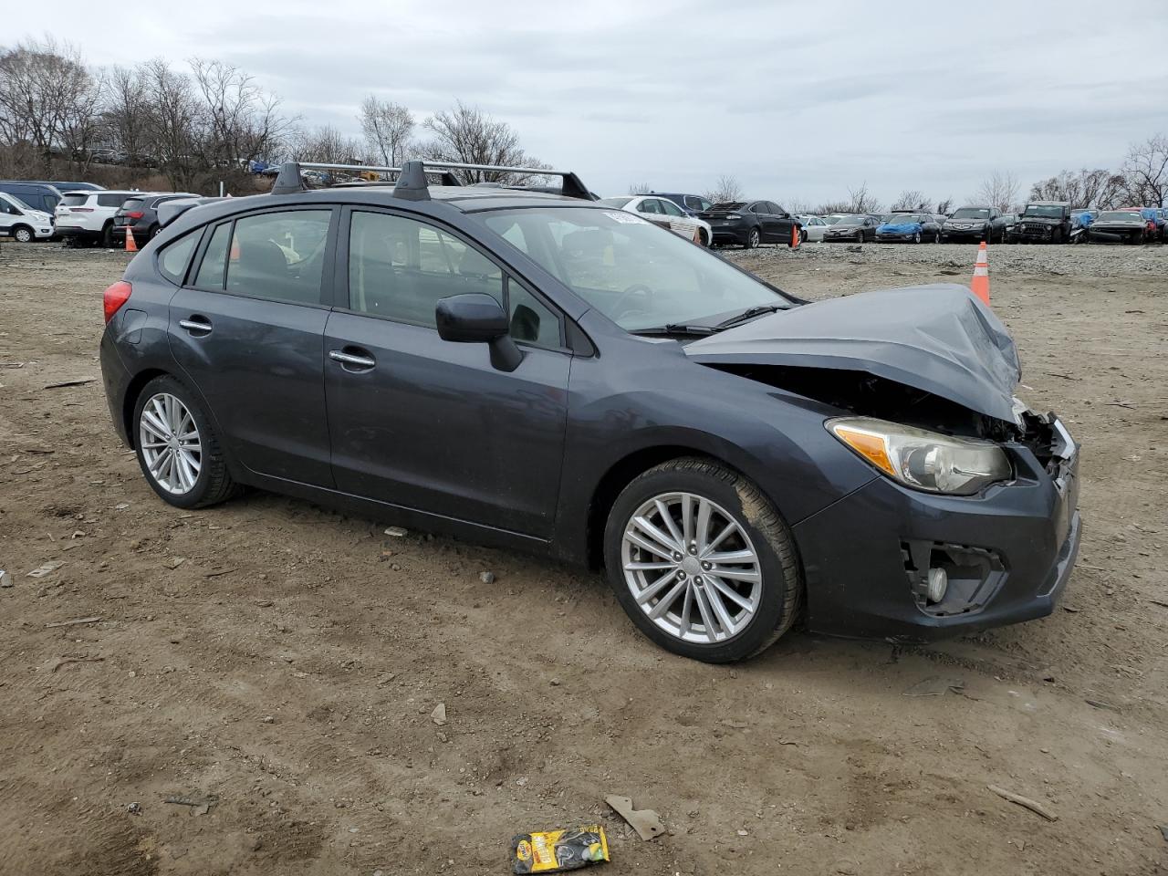 2012 Subaru Impreza VIN JF1GPAH63CH229664 Copart auction photo, frame damage / front end damage thumbnail 4
