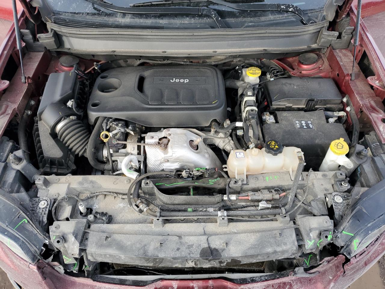 2019 Jeep Grand Cherokee VIN 1C4PJMLNXKD123648 Copart auction photo, front end damage thumbnail 12