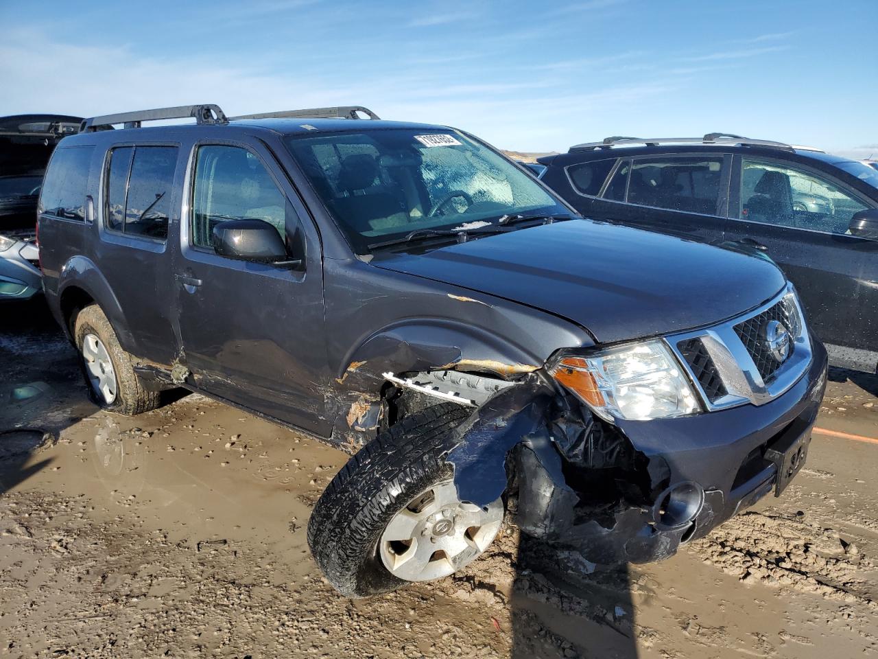 2012 Nissan Pathfinder VIN 5N1AR1NN2CC628564 Copart auction photo, side damage thumbnail 4
