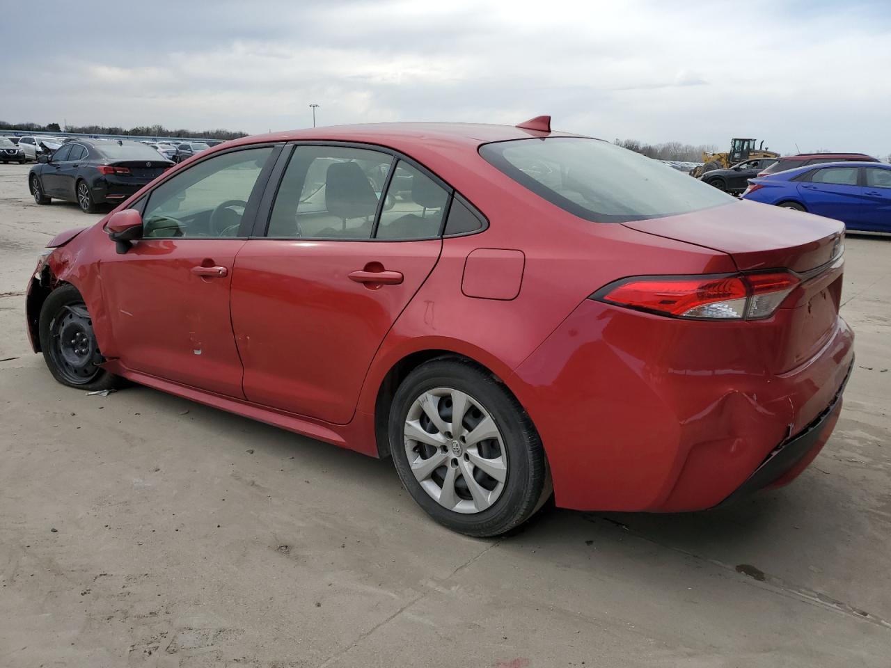 2021 Toyota Corolla VIN JTDEPMAE3MJ176656 Copart auction photo, front end / side damage thumbnail 2