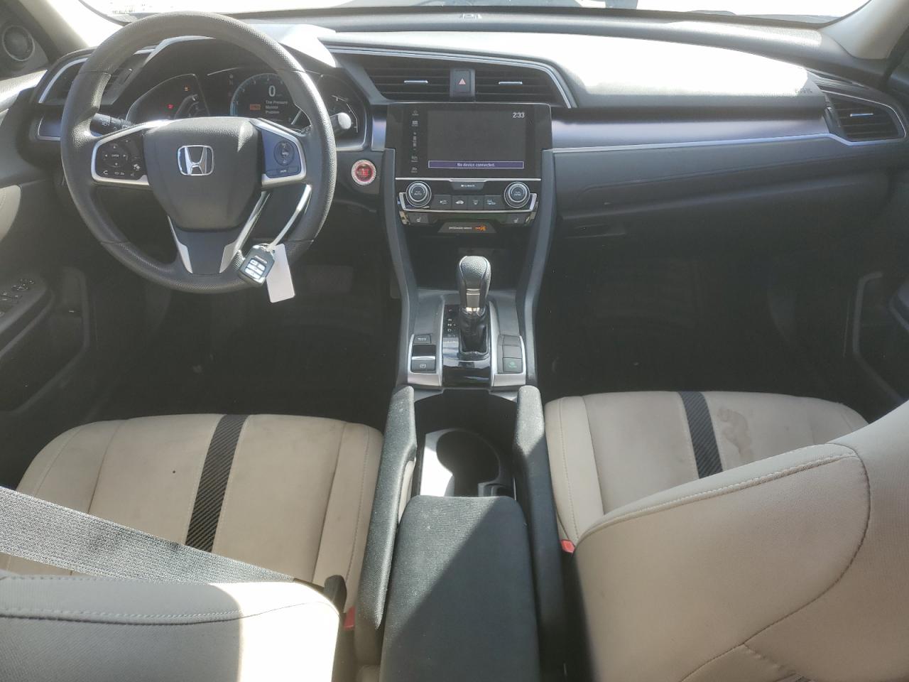 2016 Honda Civic VIN 19XFC1F3XGE007564 Copart auction photo, side / minor dent/scratches damage thumbnail 8
