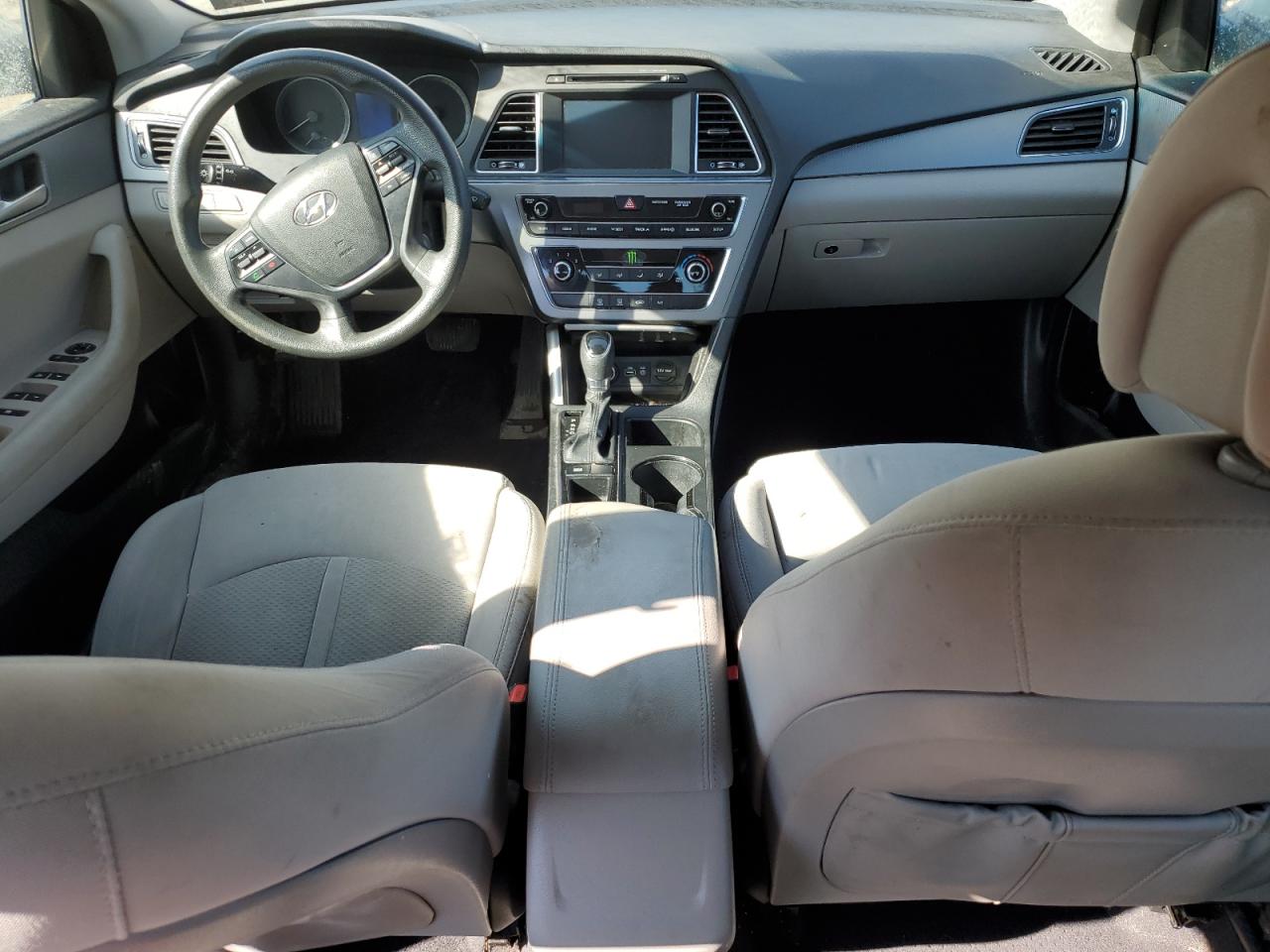 2016 Hyundai Sonata VIN 5NPE24AF2GH345568 Copart auction photo, front end damage thumbnail 8