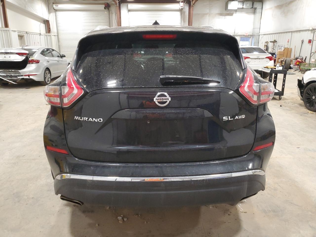 2015 Nissan Murano VIN 5N1AZ2MH6FN231496 Copart auction photo, mechanical damage thumbnail 6