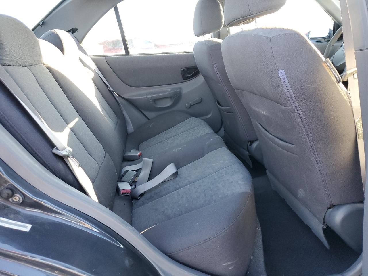 2005 Hyundai Accent VIN KMHCG45C95U665574 Copart auction photo, rear end / side damage thumbnail 11